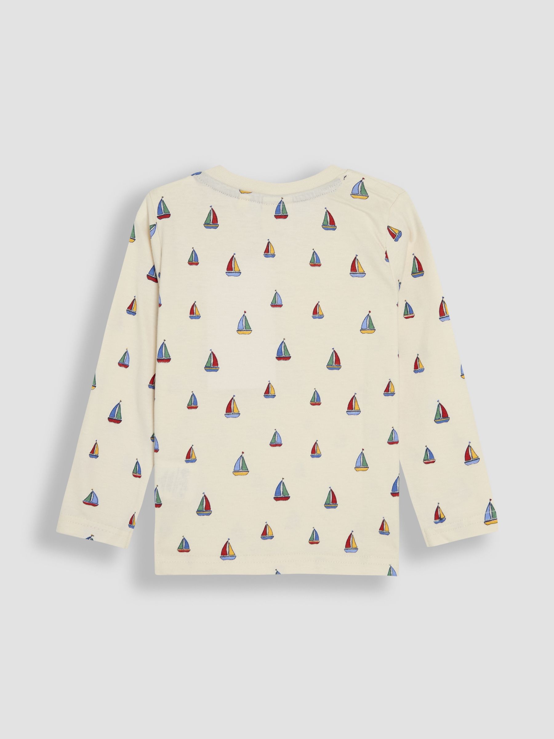 Navy Appliqué Dungarees & Print Top Set - Image 5 of 7