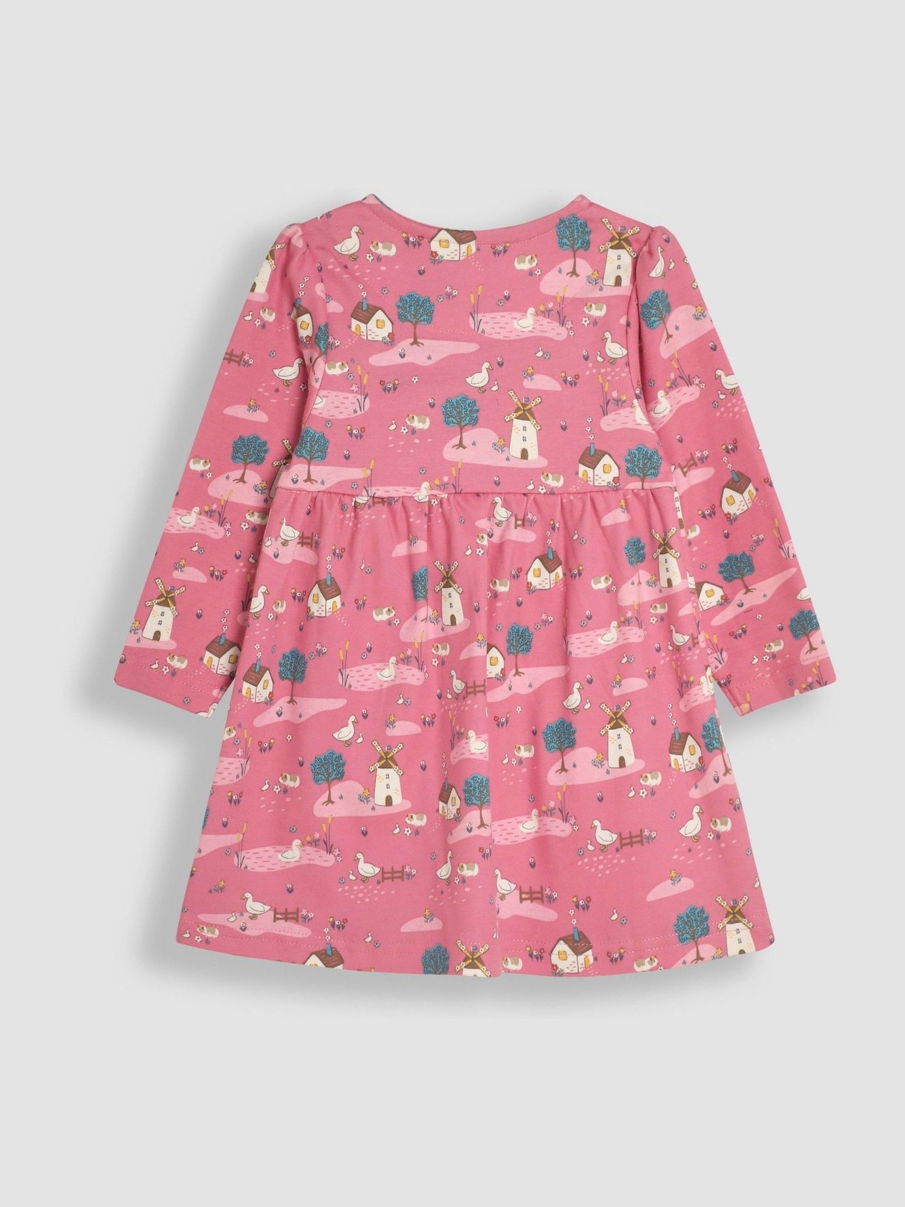 Pink Homestead Friends Button Front Dress - Image 2 of 3