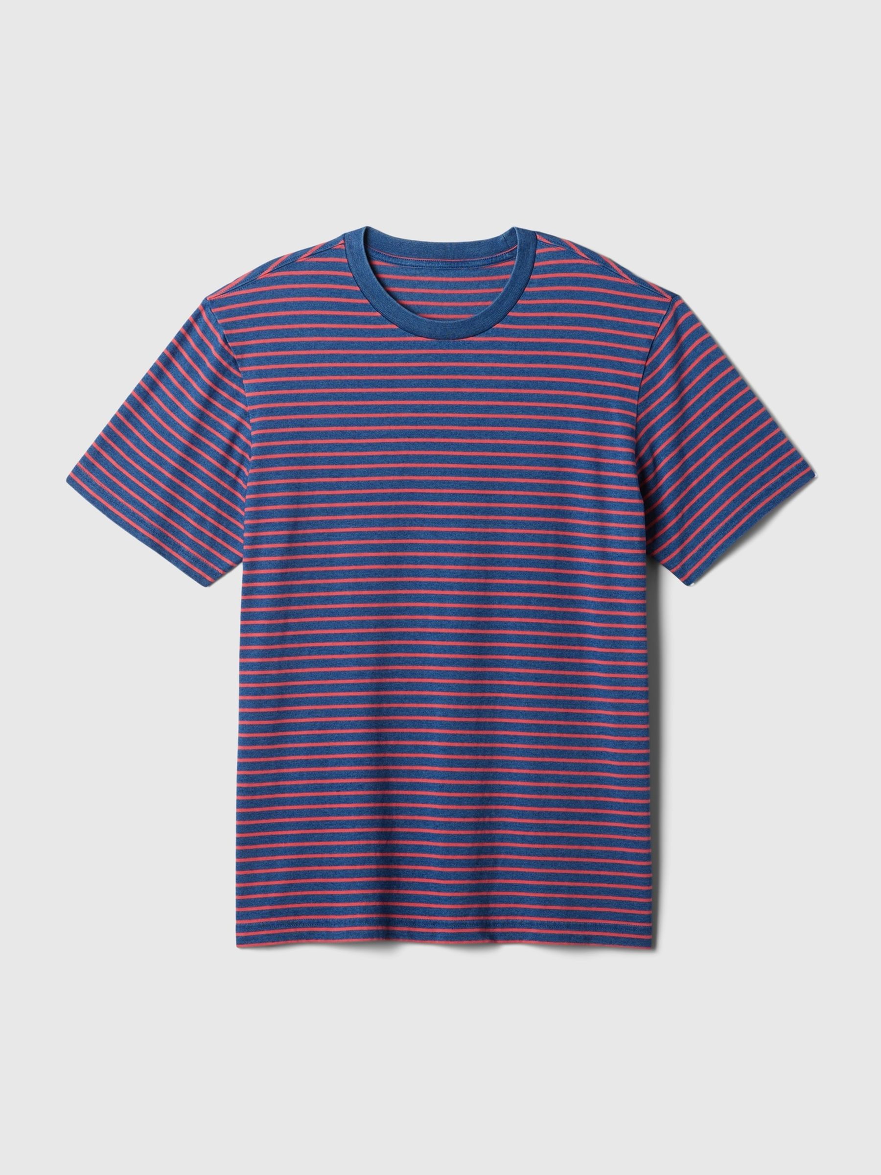 Red Crew Neck Short Sleeve T-Shirt - Image 4 of 4