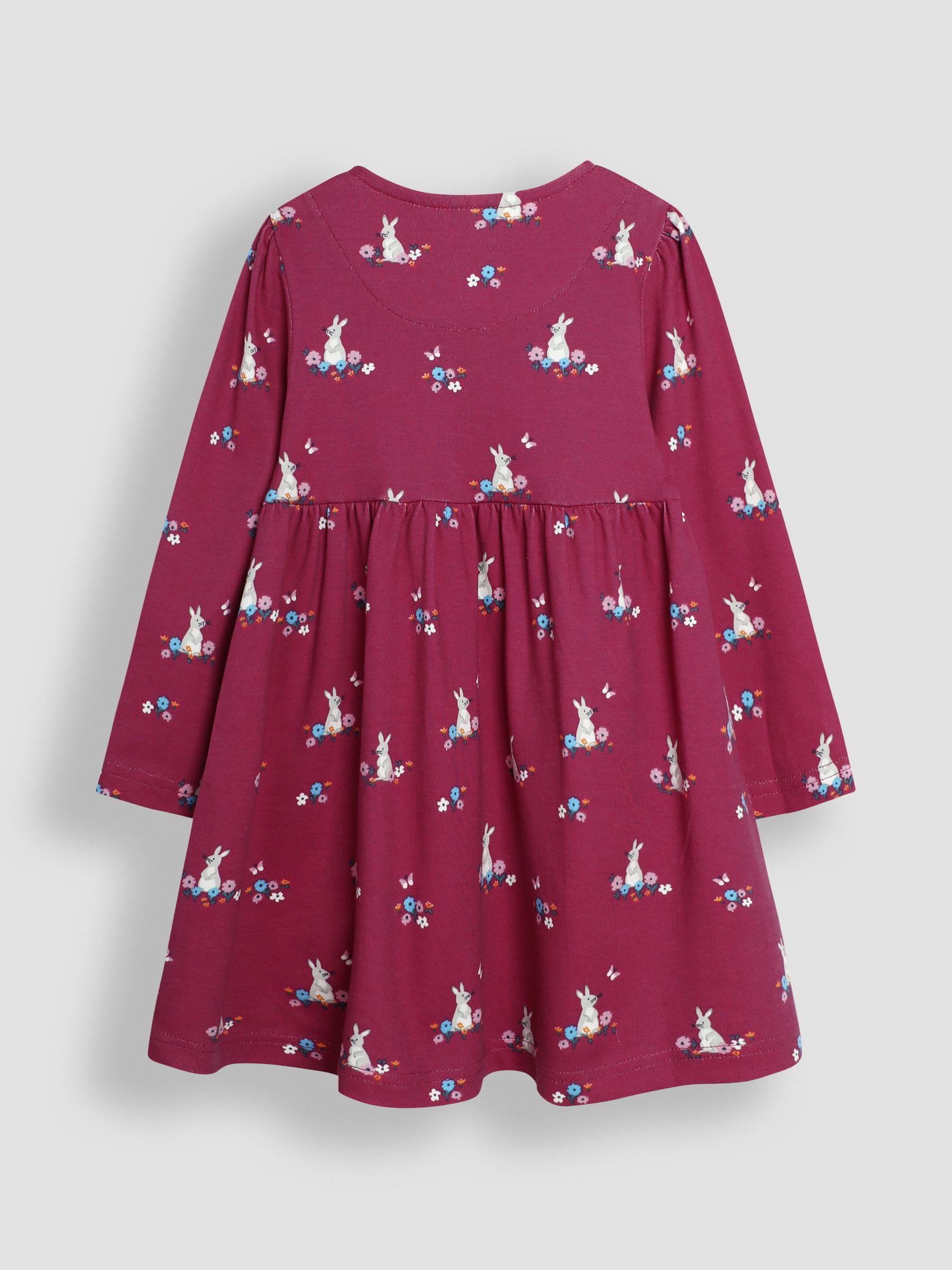 Berry Bunny and Butterfly Button Front Dress - Image 2 of 3