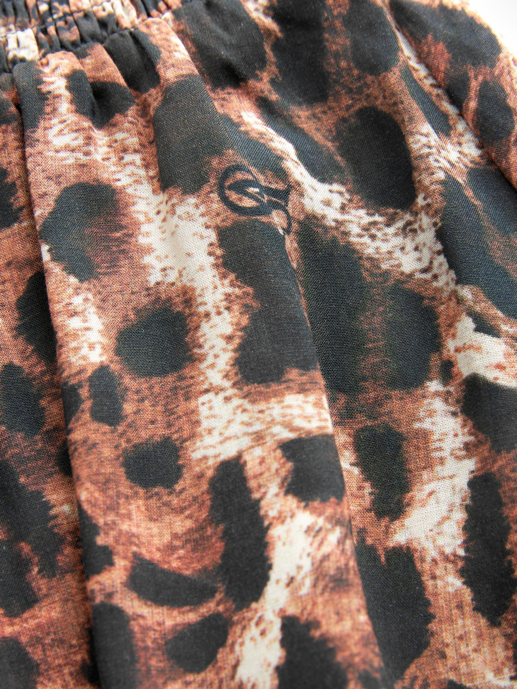 Brown Leopard Shorts - Image 8 of 8