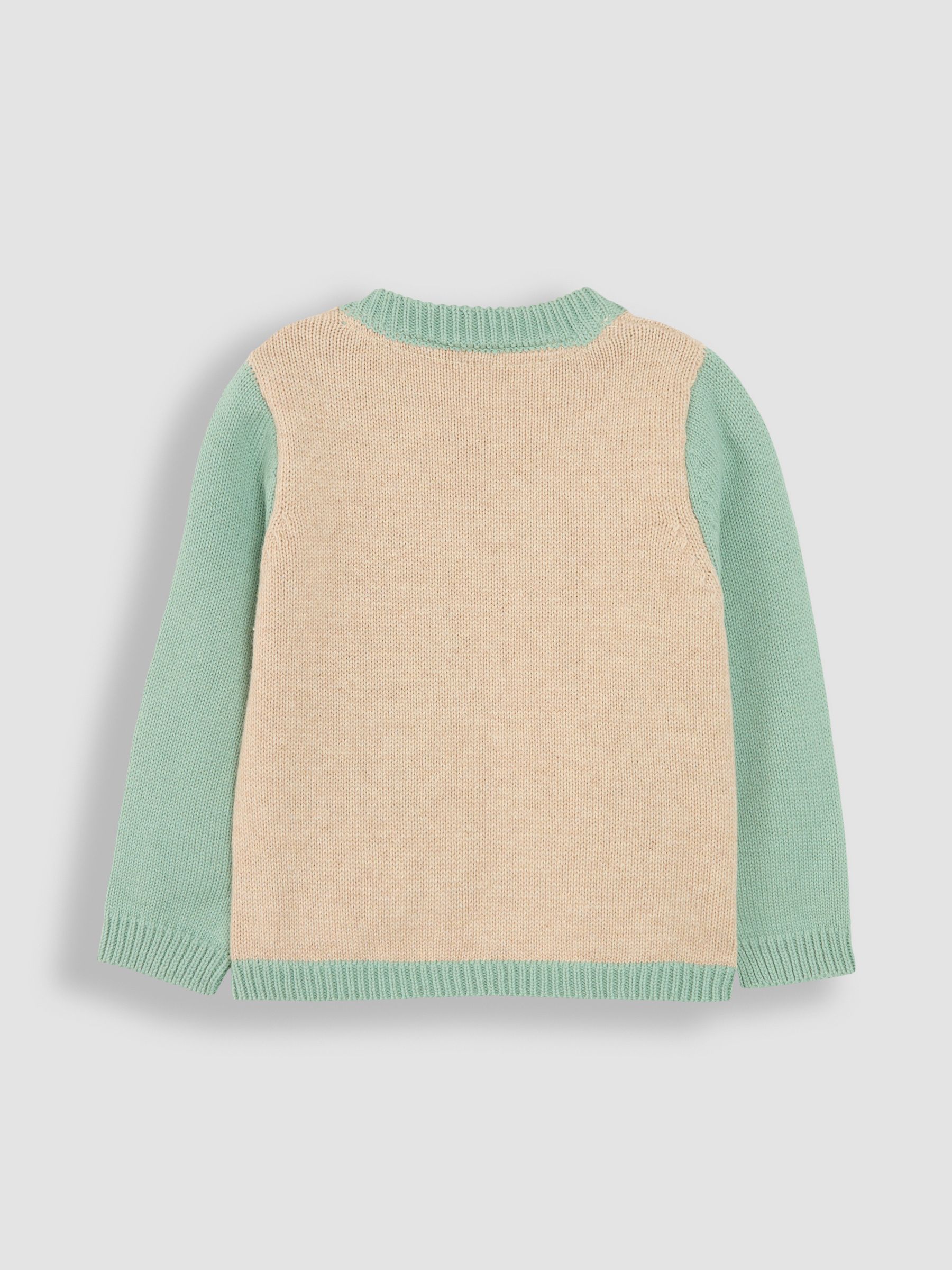 Green Farm Button Detail Jumper - Image 6 of 7
