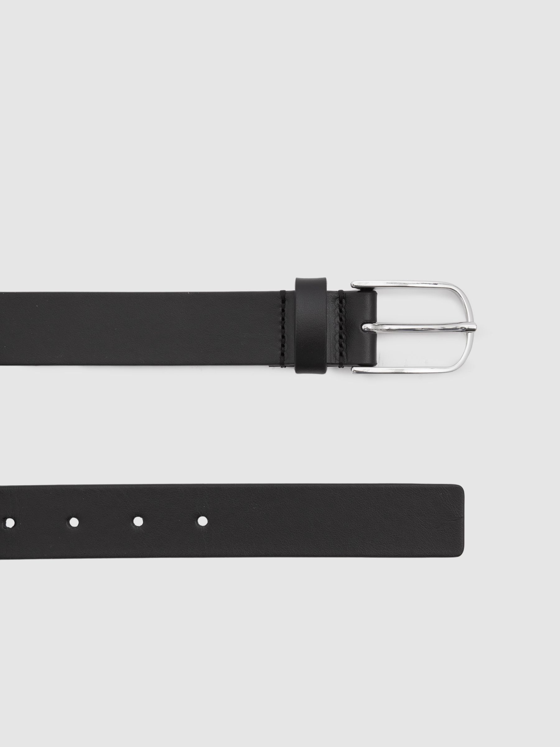 Carrie Black Leather Belt - Image 3 of 4