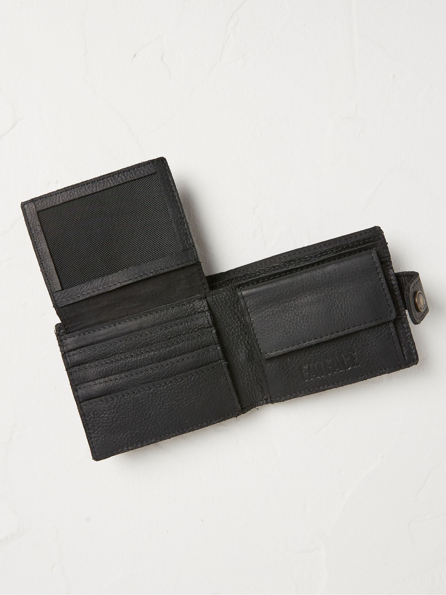 Black Multi Compartment Leather Wallet - Image 2 of 2