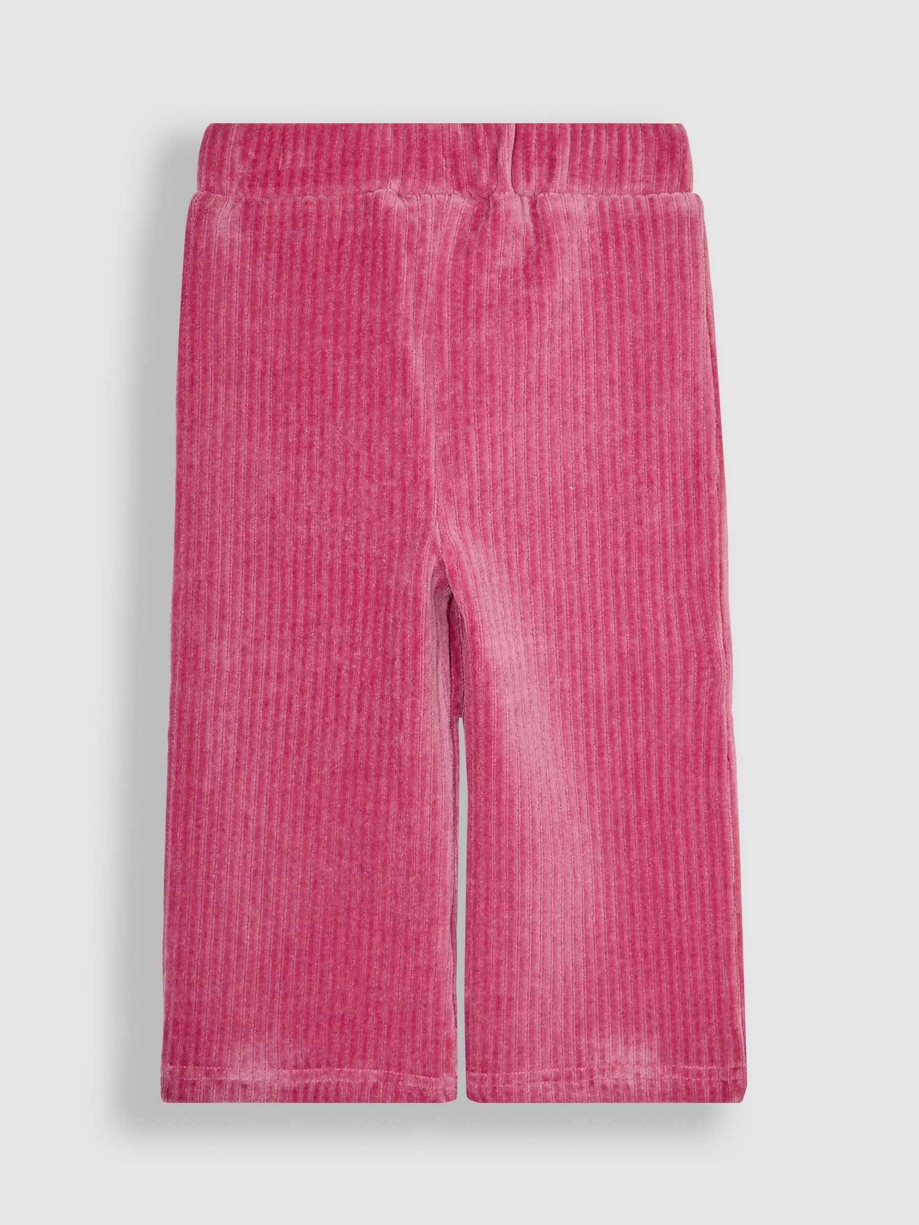 Rose Pink 2-Pack Cord Velour Flare Leggings - Image 5 of 6