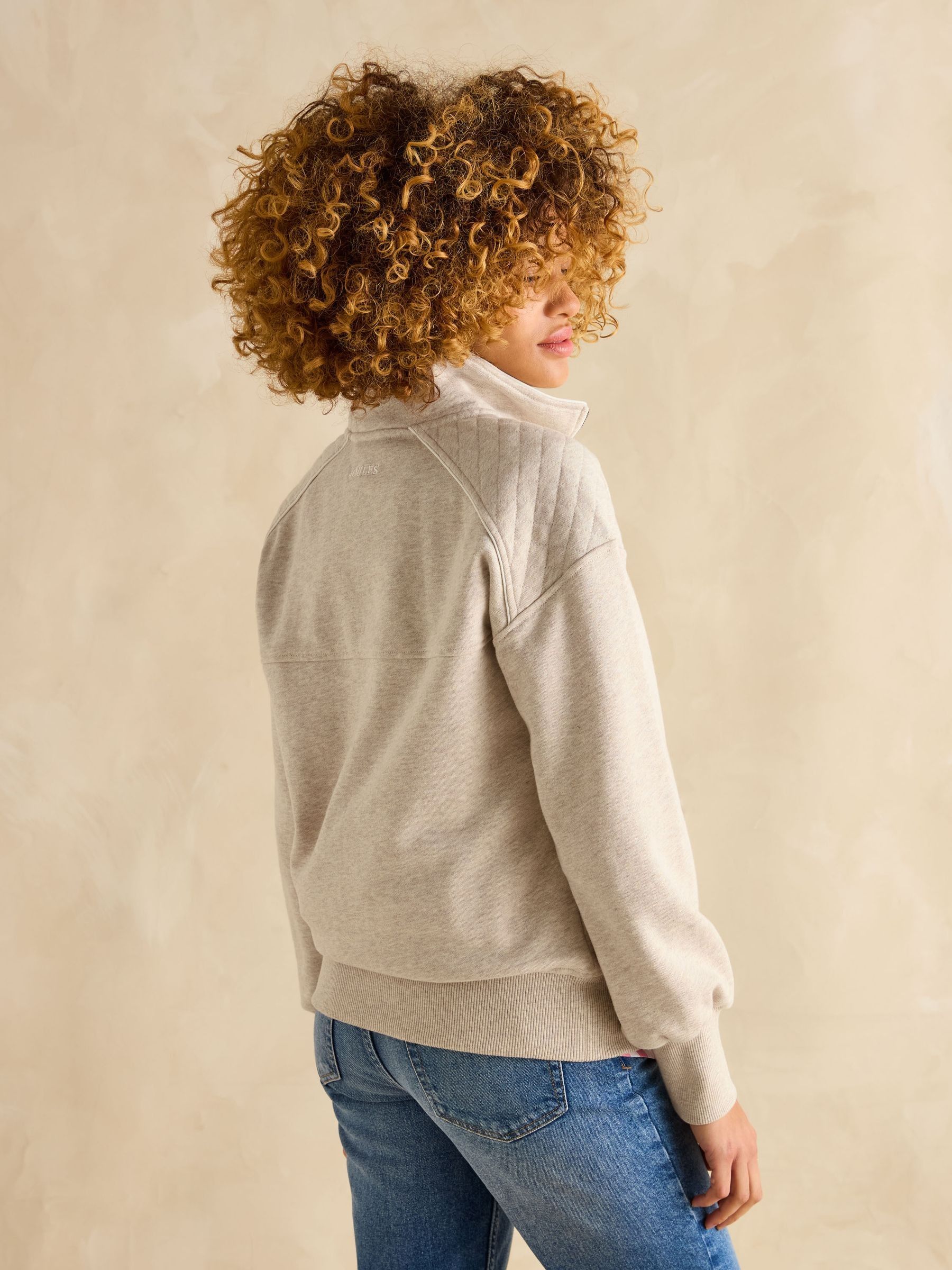 Racquet Cream Half Zip Sweatshirt - Image 2 of 6