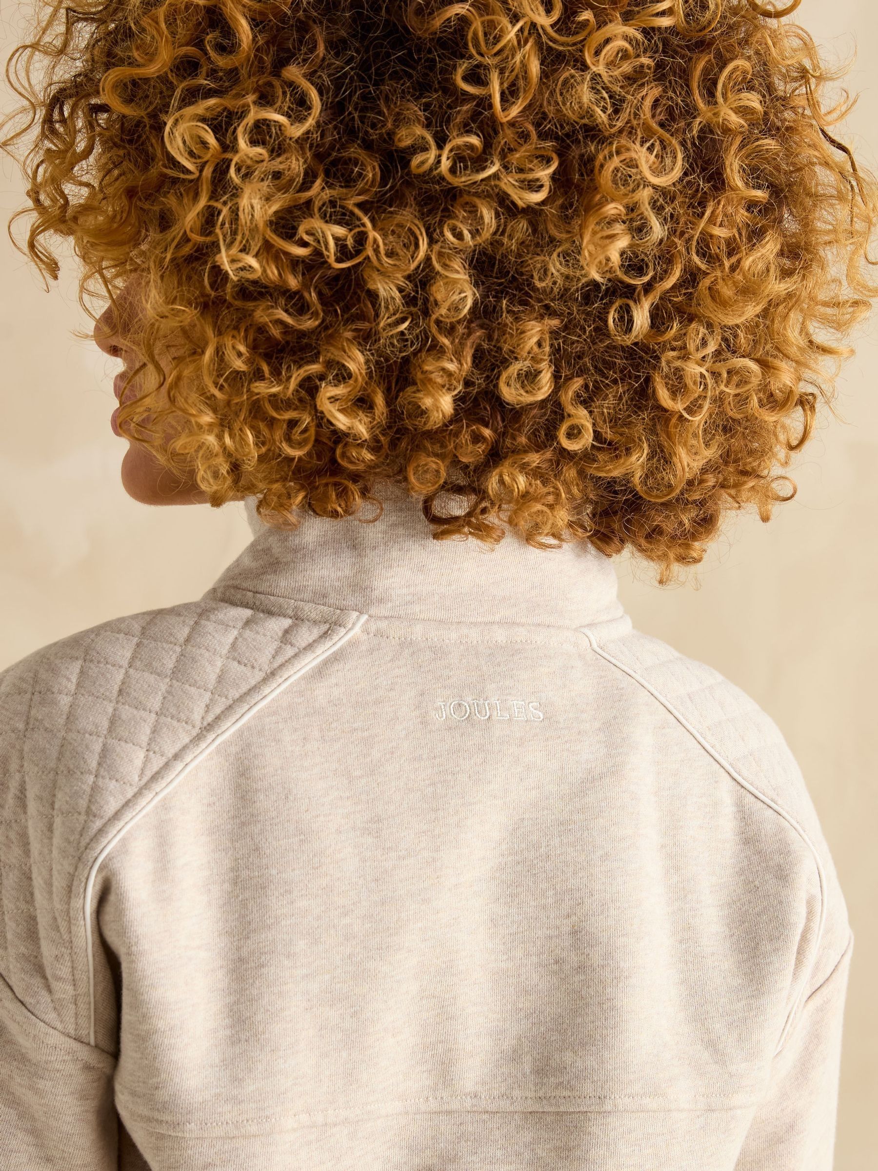 Racquet Cream Half Zip Sweatshirt - Image 5 of 6