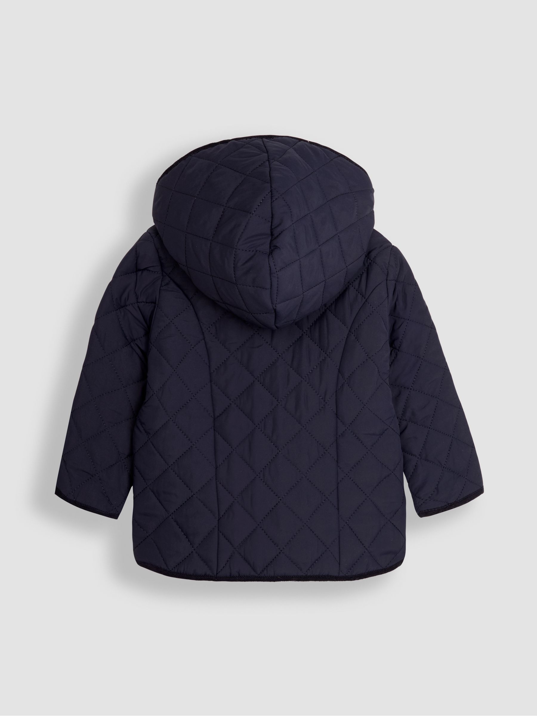 Navy Reversible Quilted Jacket - Image 3 of 7