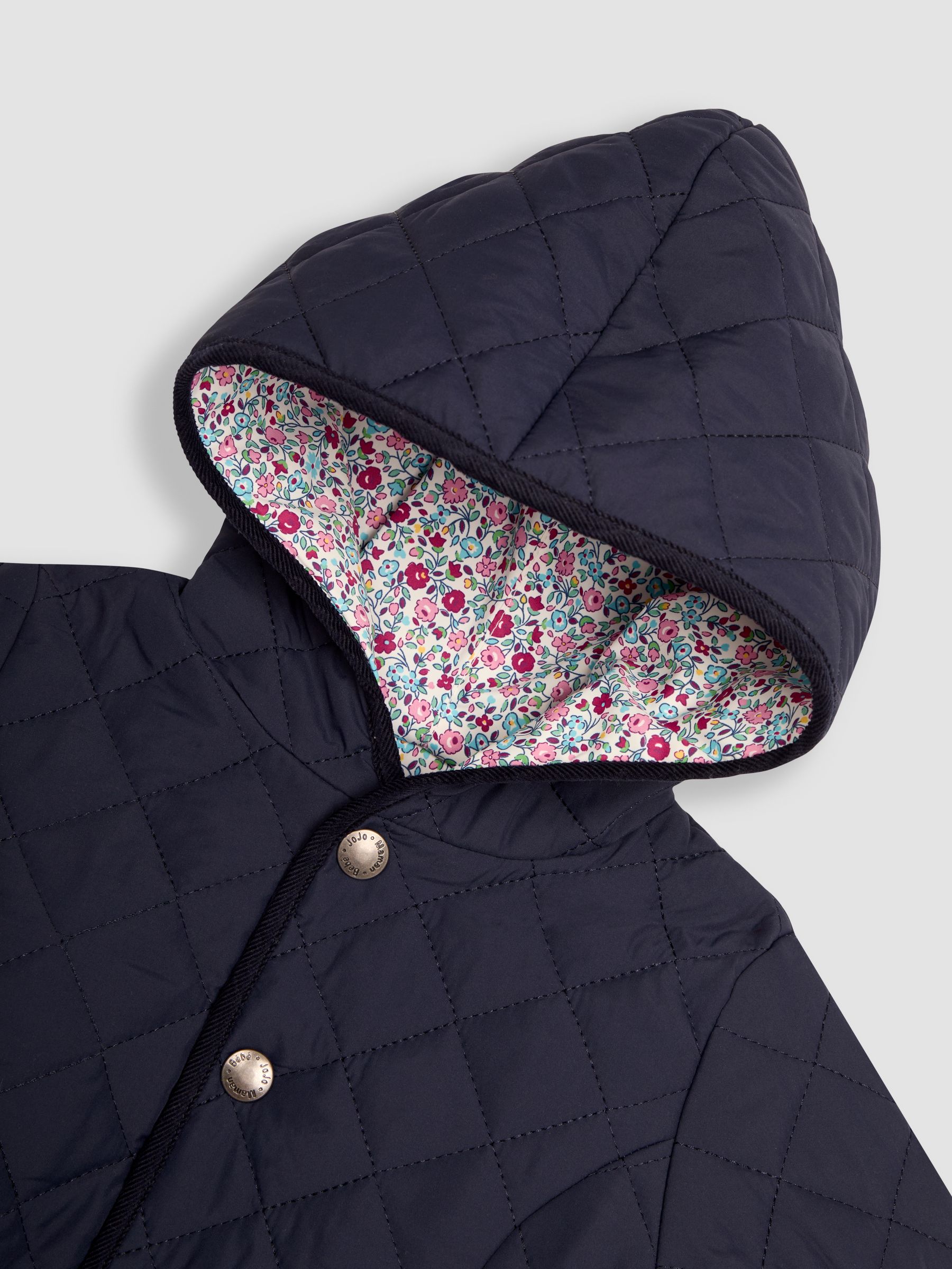 Navy Reversible Quilted Jacket - Image 6 of 7