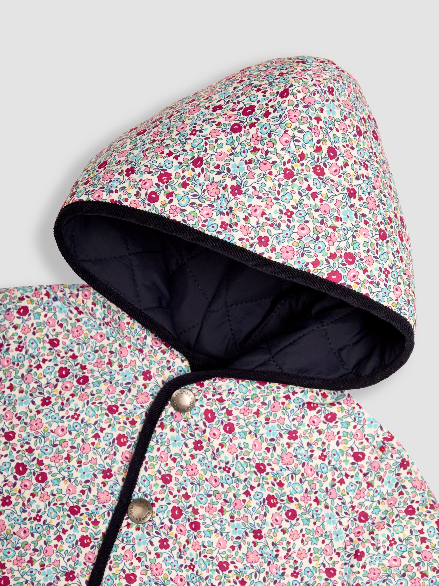 Navy Reversible Quilted Jacket - Image 7 of 7
