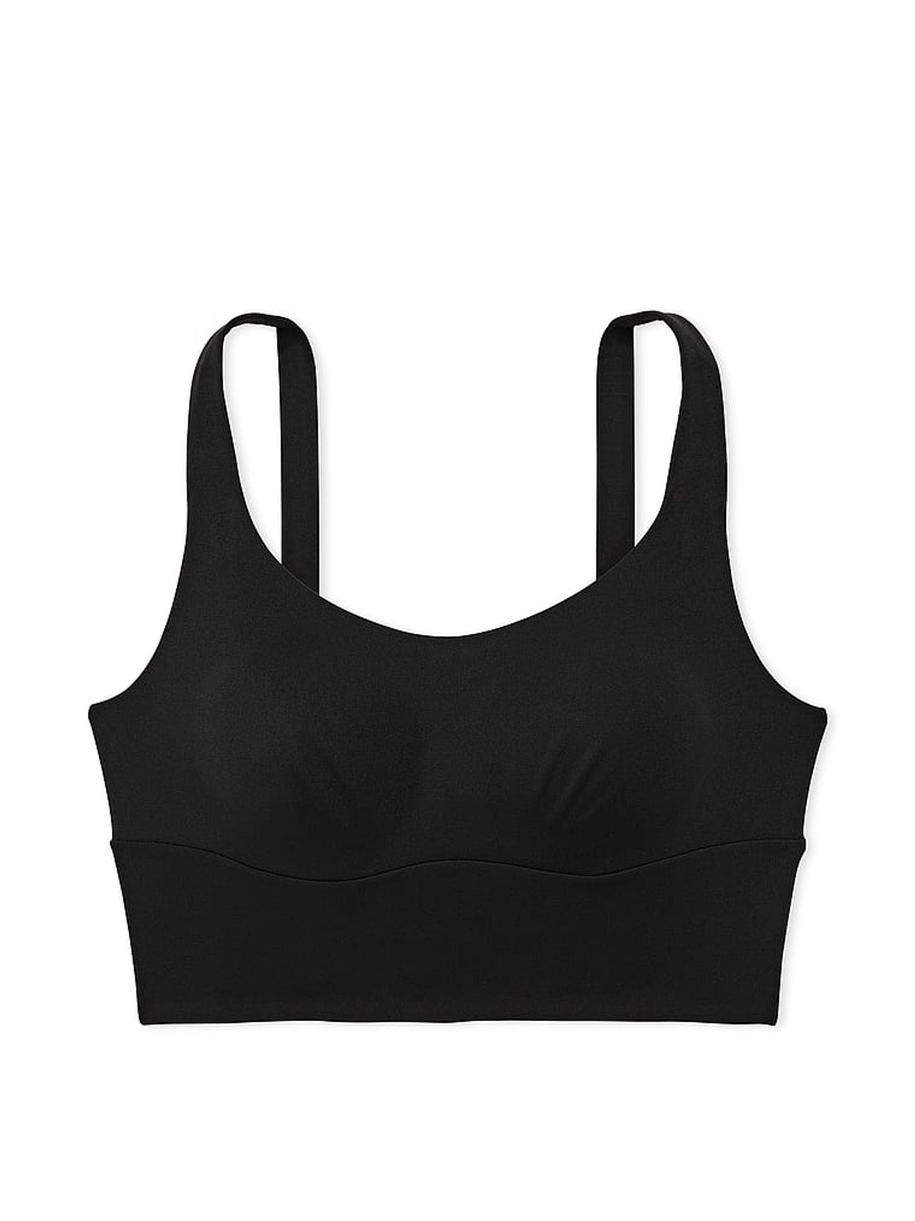 Black Cross Back Mesh Sports Bra - Image 3 of 3