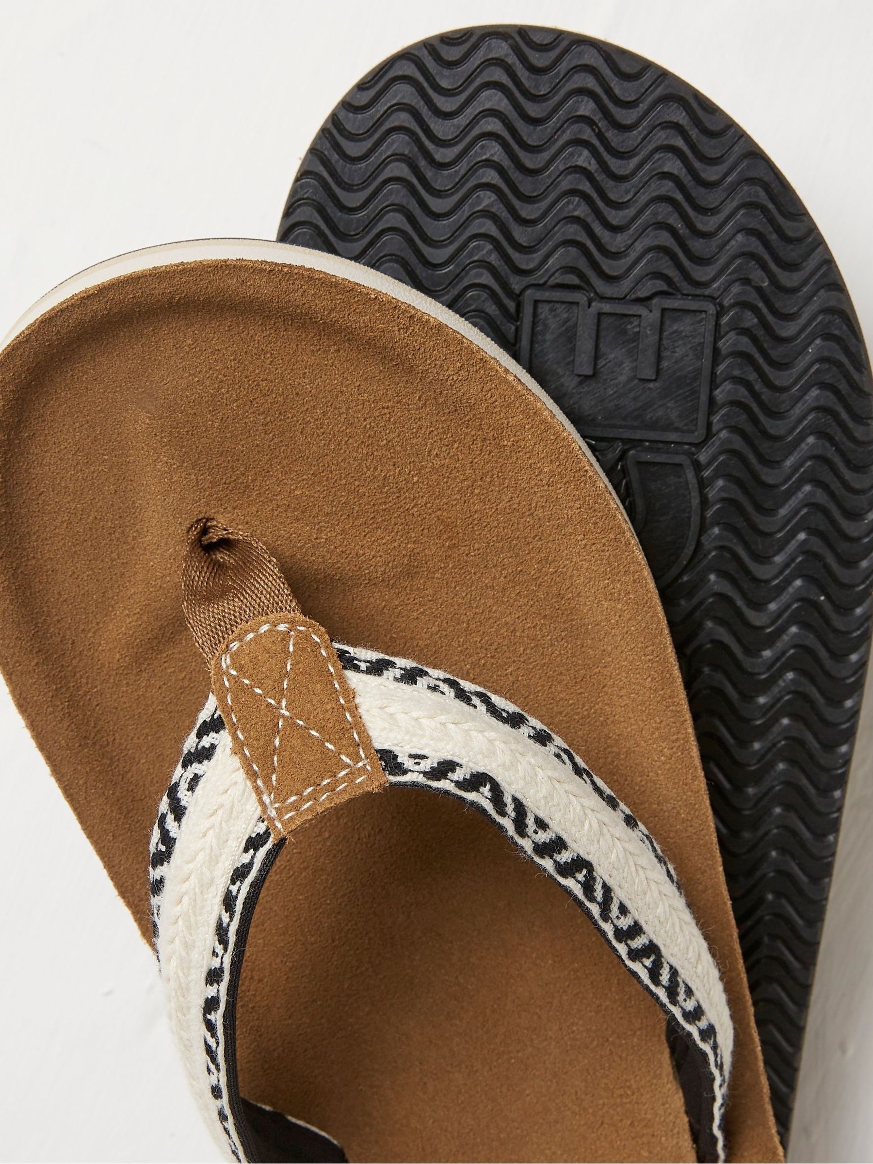 Natural Somerton Flip Flops - Image 3 of 3