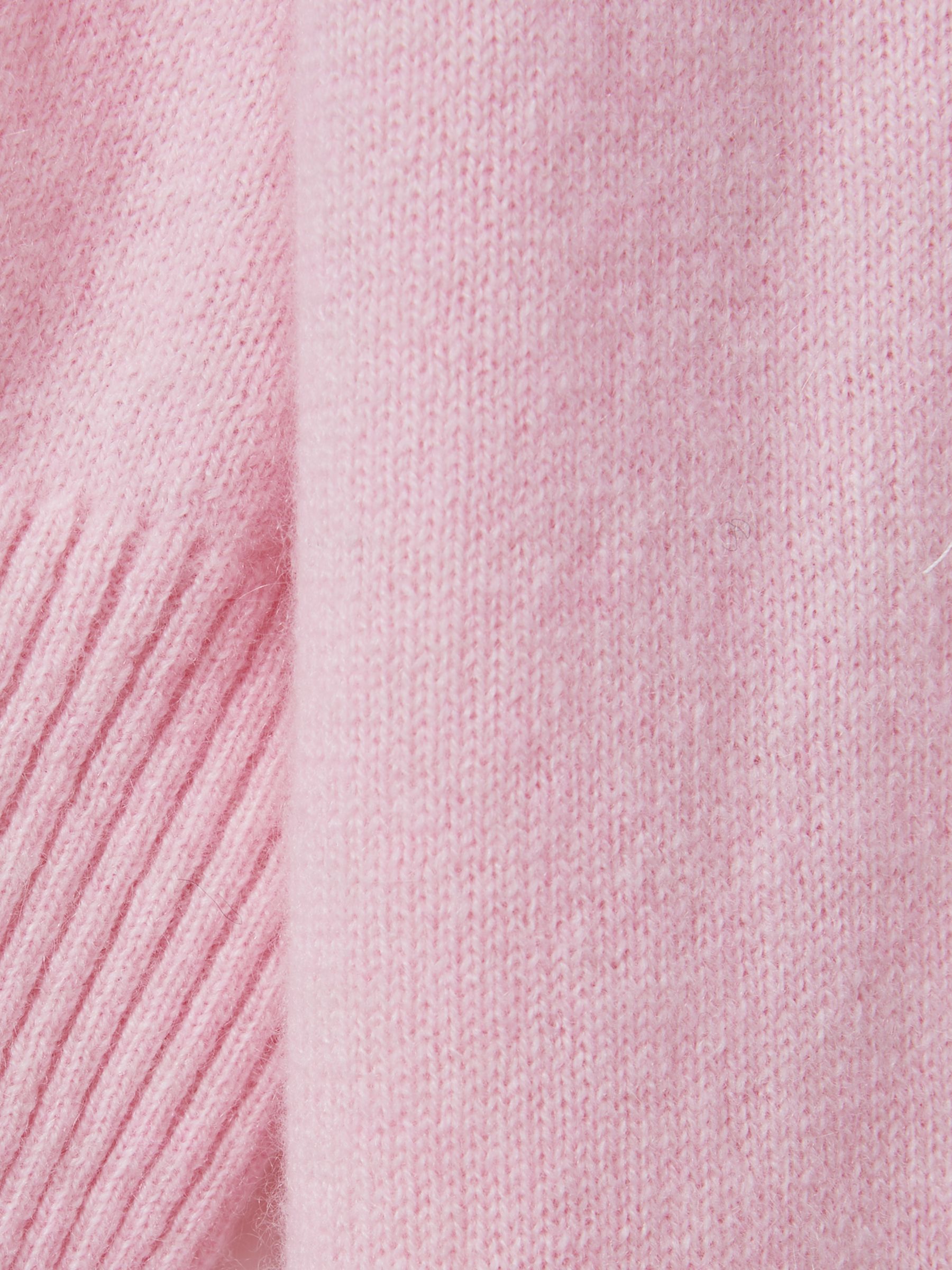 CRUSH Collection Cashmere Oversized T-Shirt in Pink - Image 5 of 5