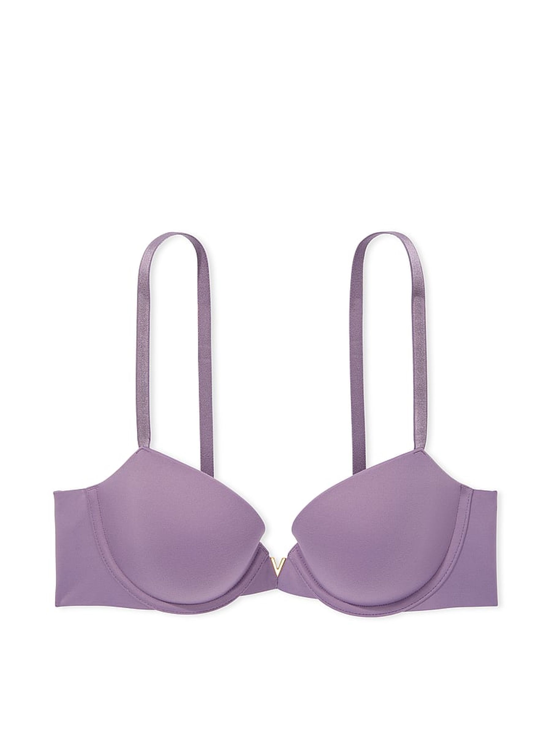 Frozen Plum Purple Lightly Lined Demi Smooth Bra - Image 3 of 5