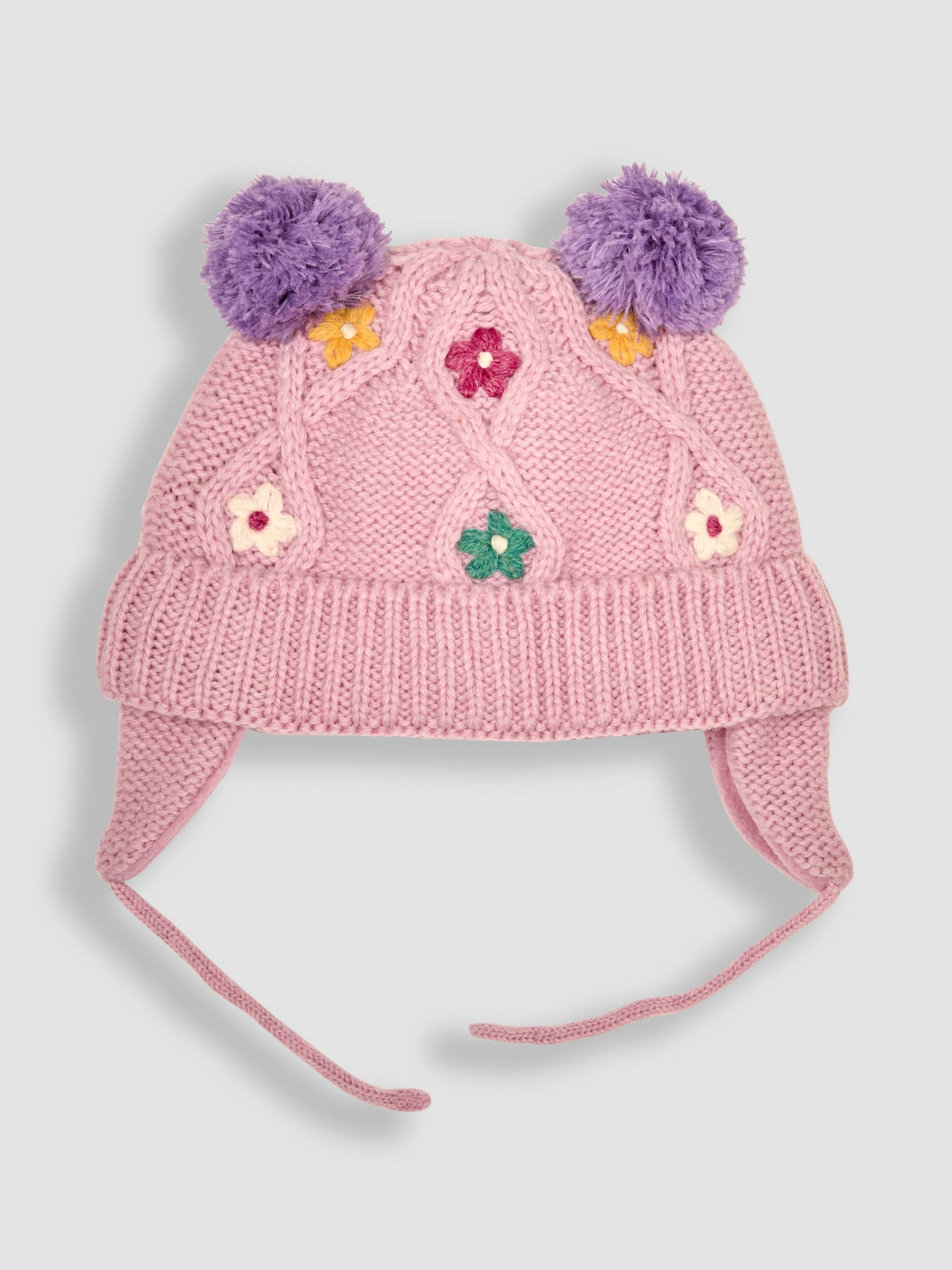 Pink Embroidered Hat - Image 2 of 3
