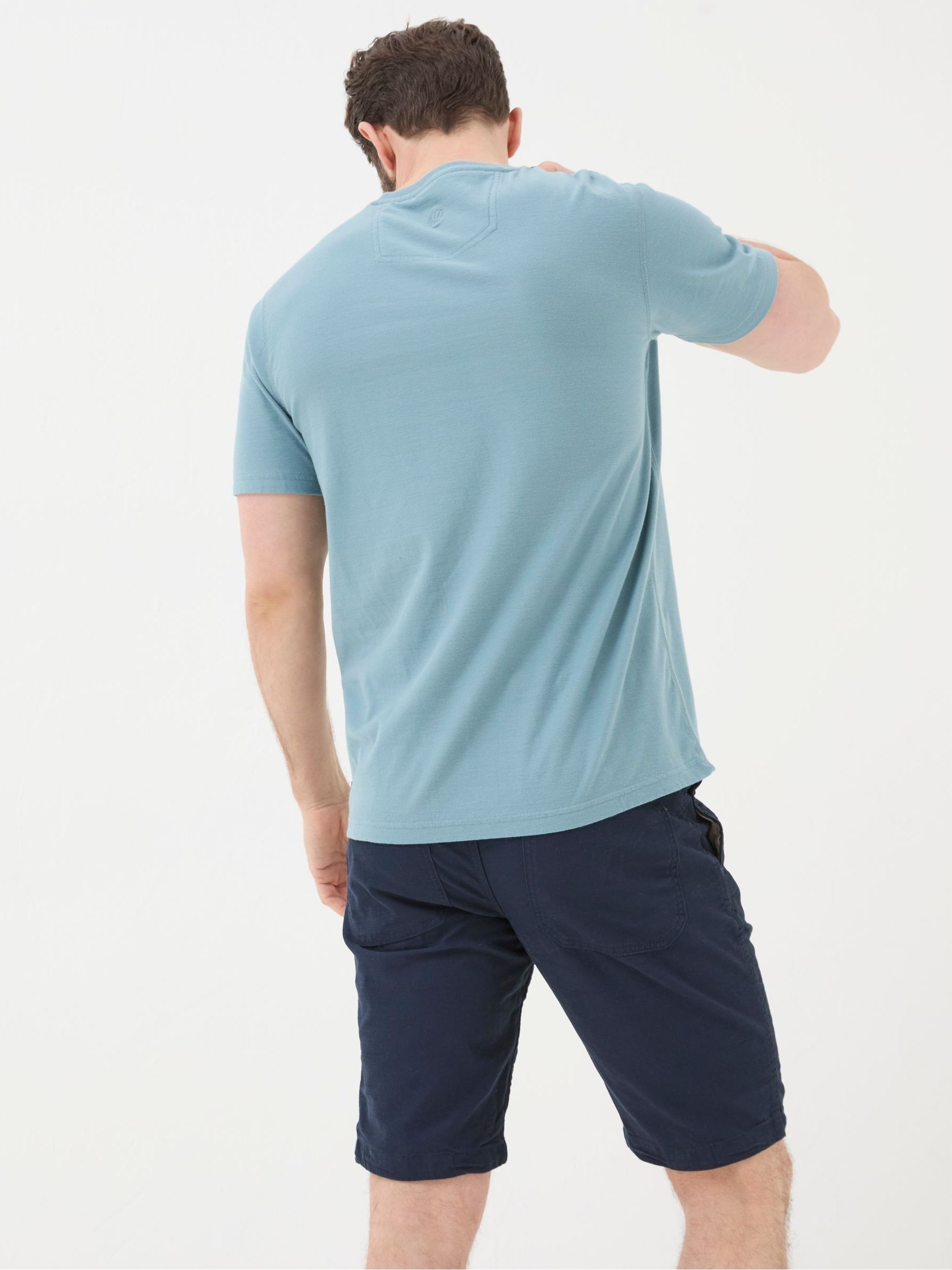 Blue Chest Stripe T-Shirt - Image 2 of 5