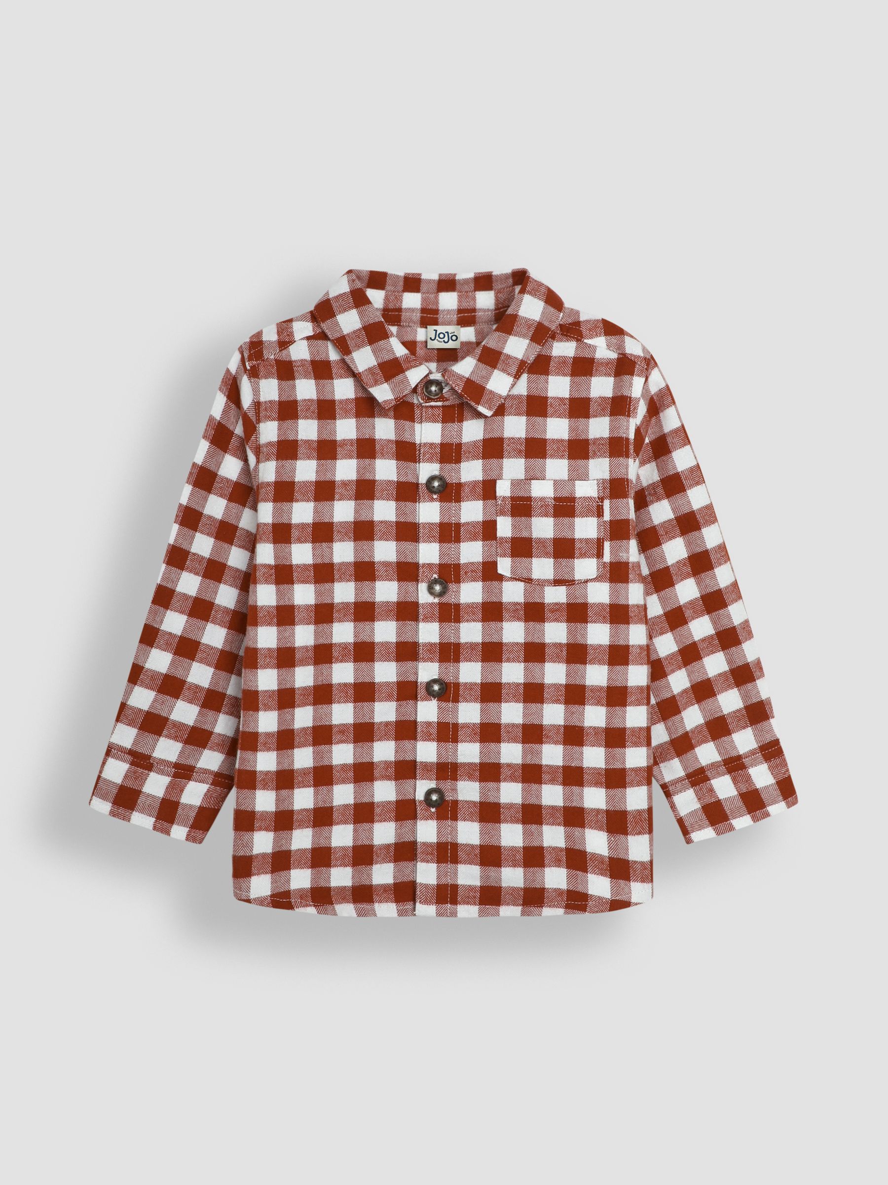 Rust Gingham Shirt - Image 1 of 3
