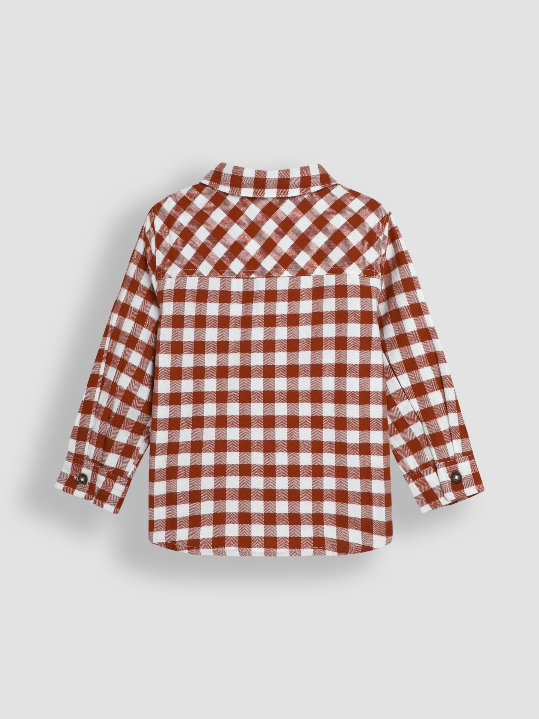 Rust Gingham Shirt - Image 2 of 3