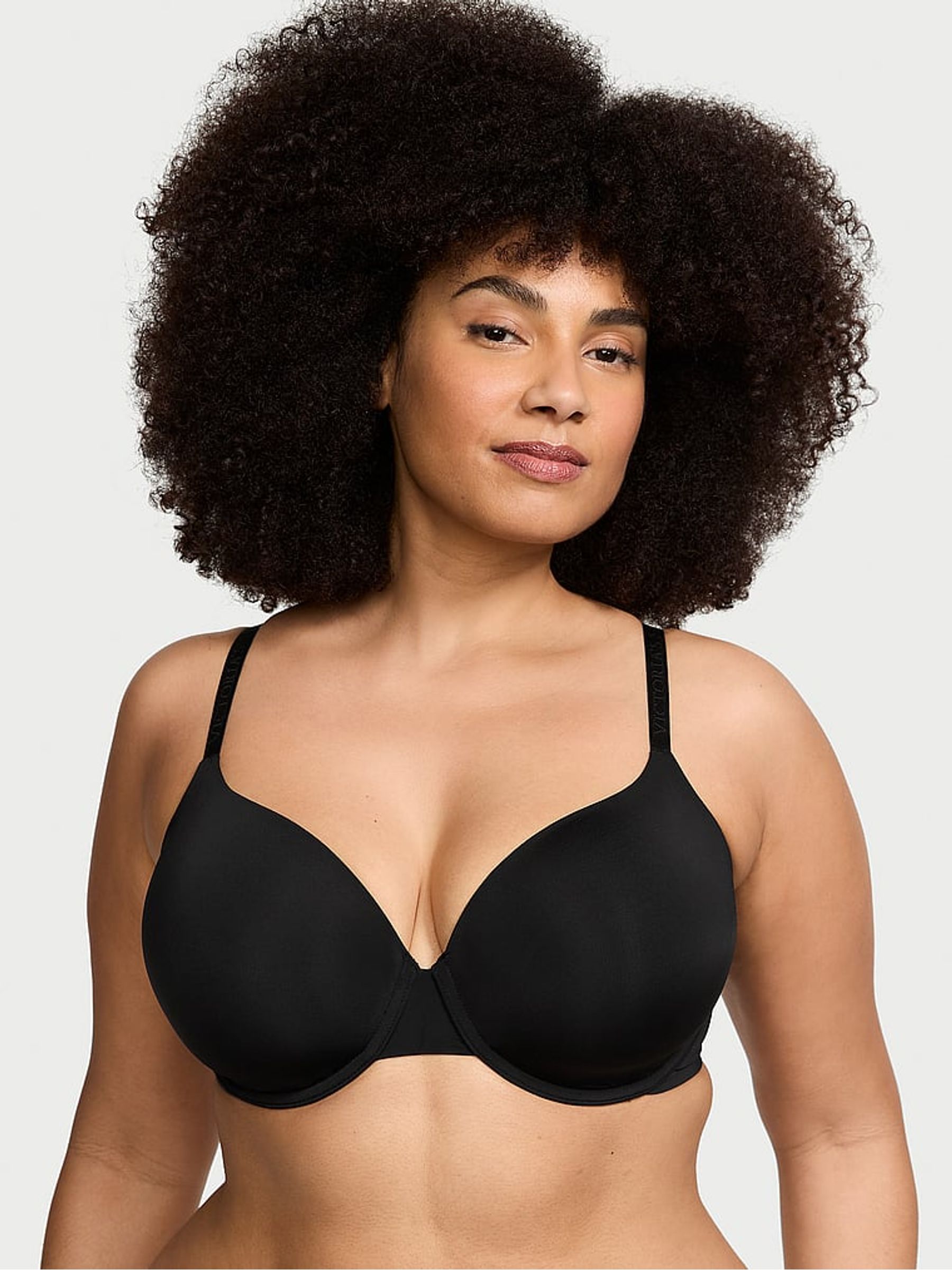 Black Strap Full Cup Lightly Lined Bra - Image 1 of 3