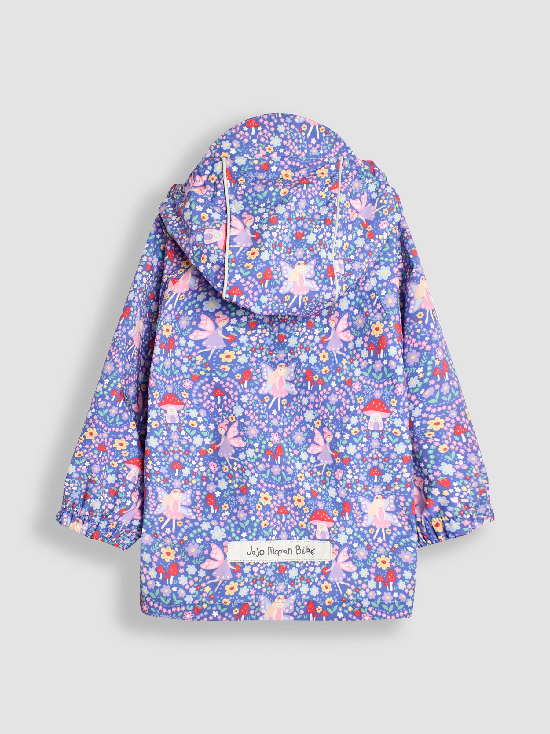 Purple Fairy Pack-Away Rain Jacket - Image 2 of 4