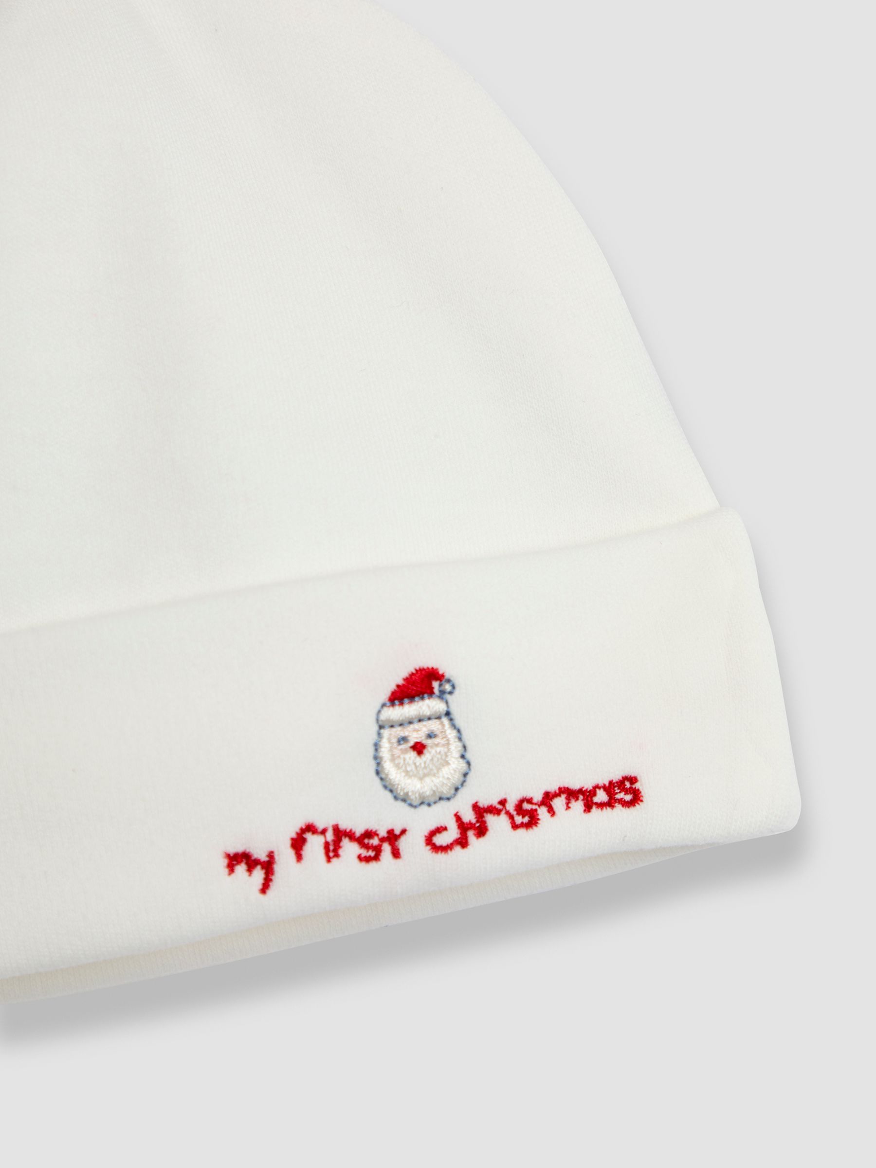 Cream My First Christmas Hat - Image 3 of 3