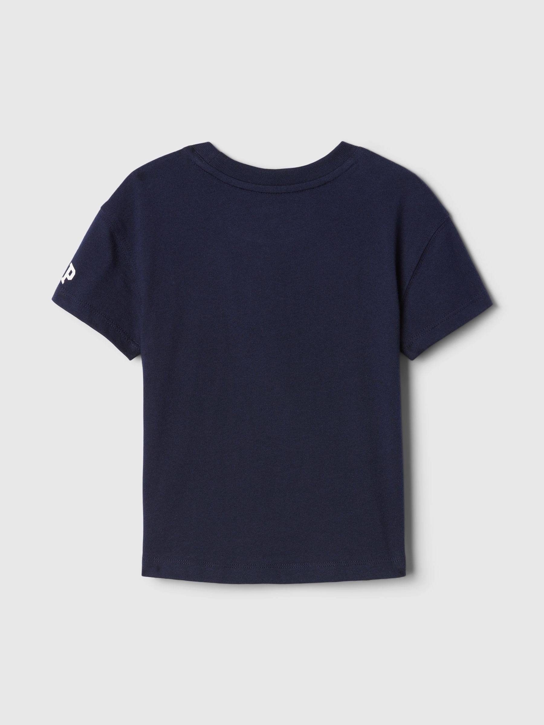 Blue Cars Disney Cars Lightning McQueen Cotton Short Sleeve T-Shirt (12mths-5yrs) - Image 2 of 2