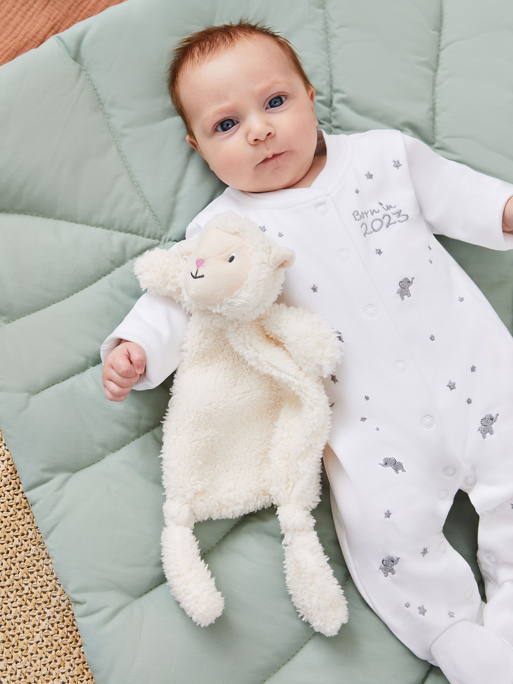 Sheep Personalised Comforter - Image 2 of 3
