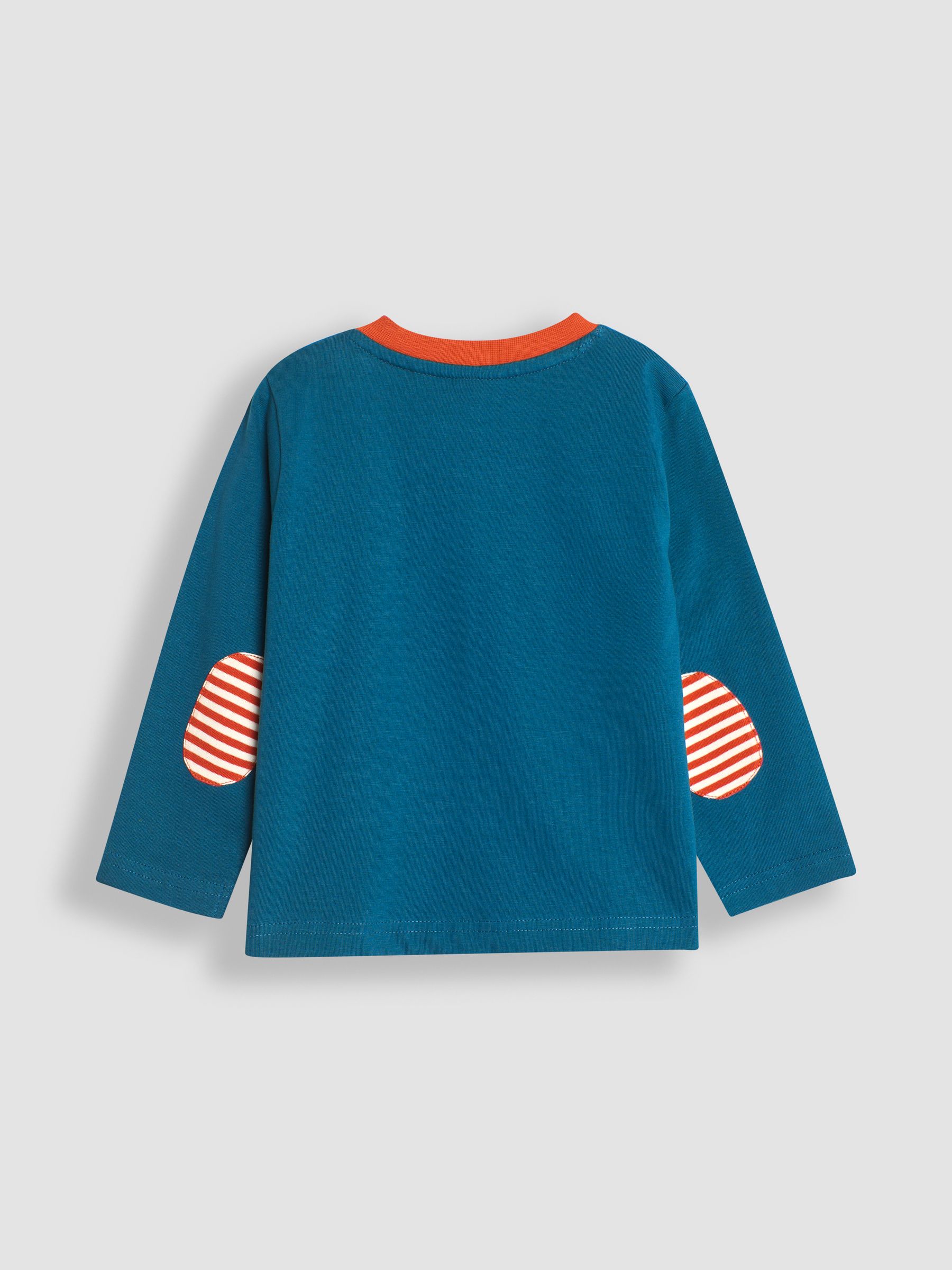Teal Fox Appliqué Pocket Top - Image 2 of 3