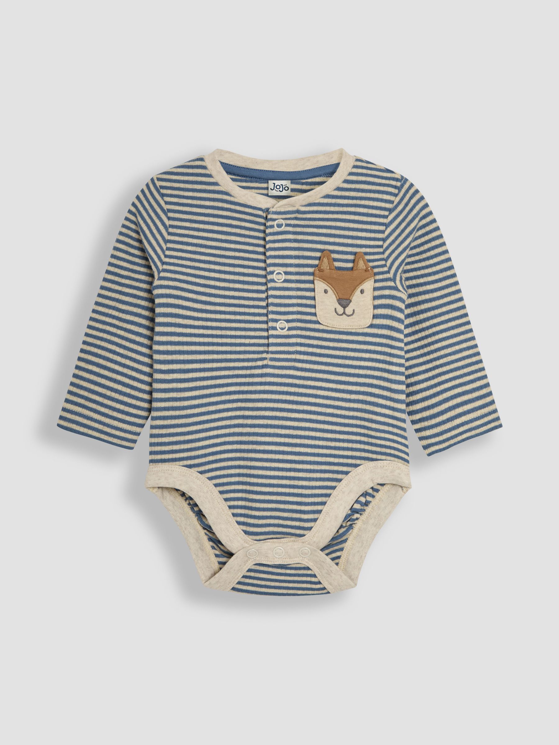 Denim Baby Fox Velour Set 3 Piece - Image 7 of 11