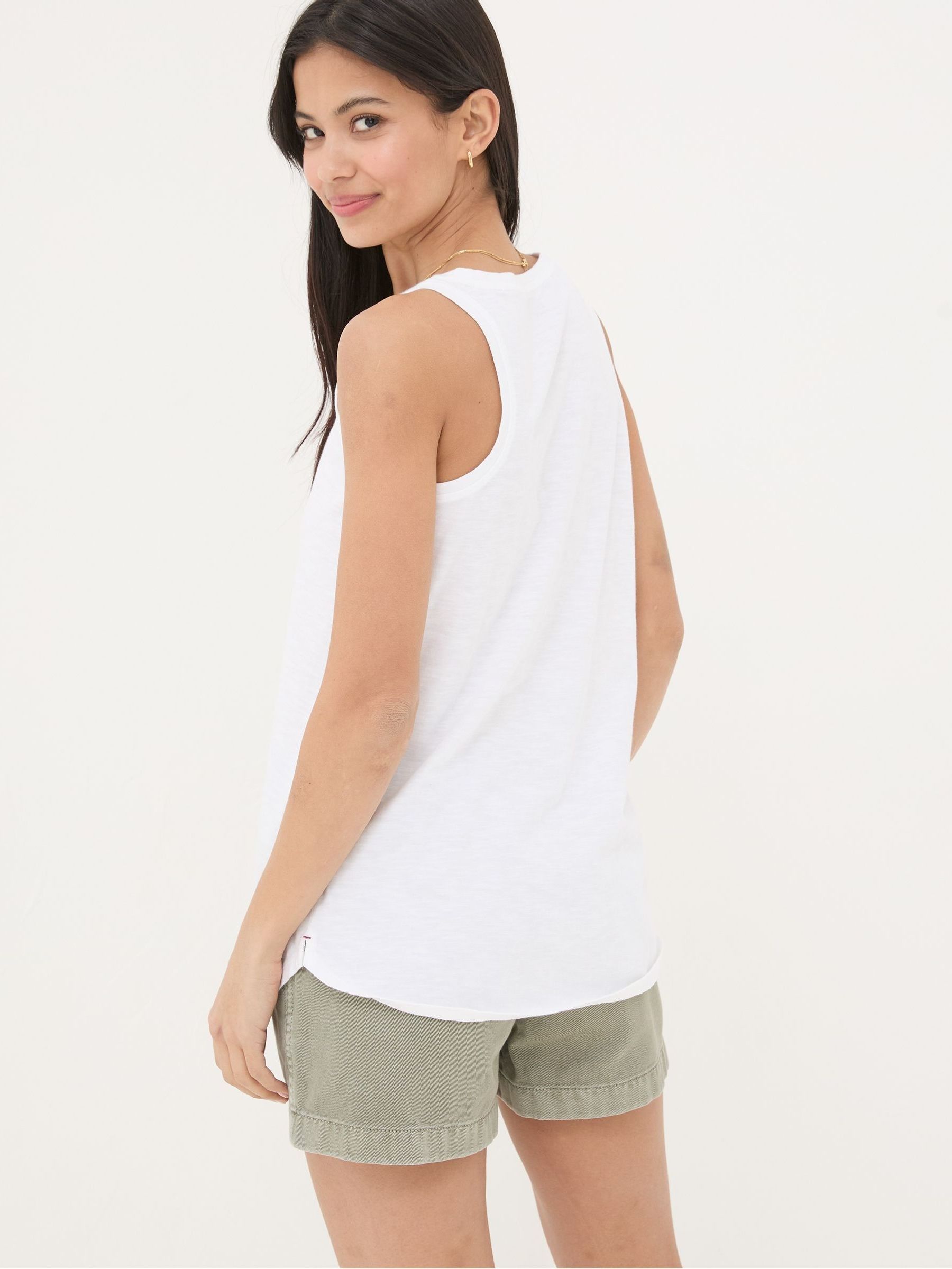 Kirsty White Vest - Image 2 of 6