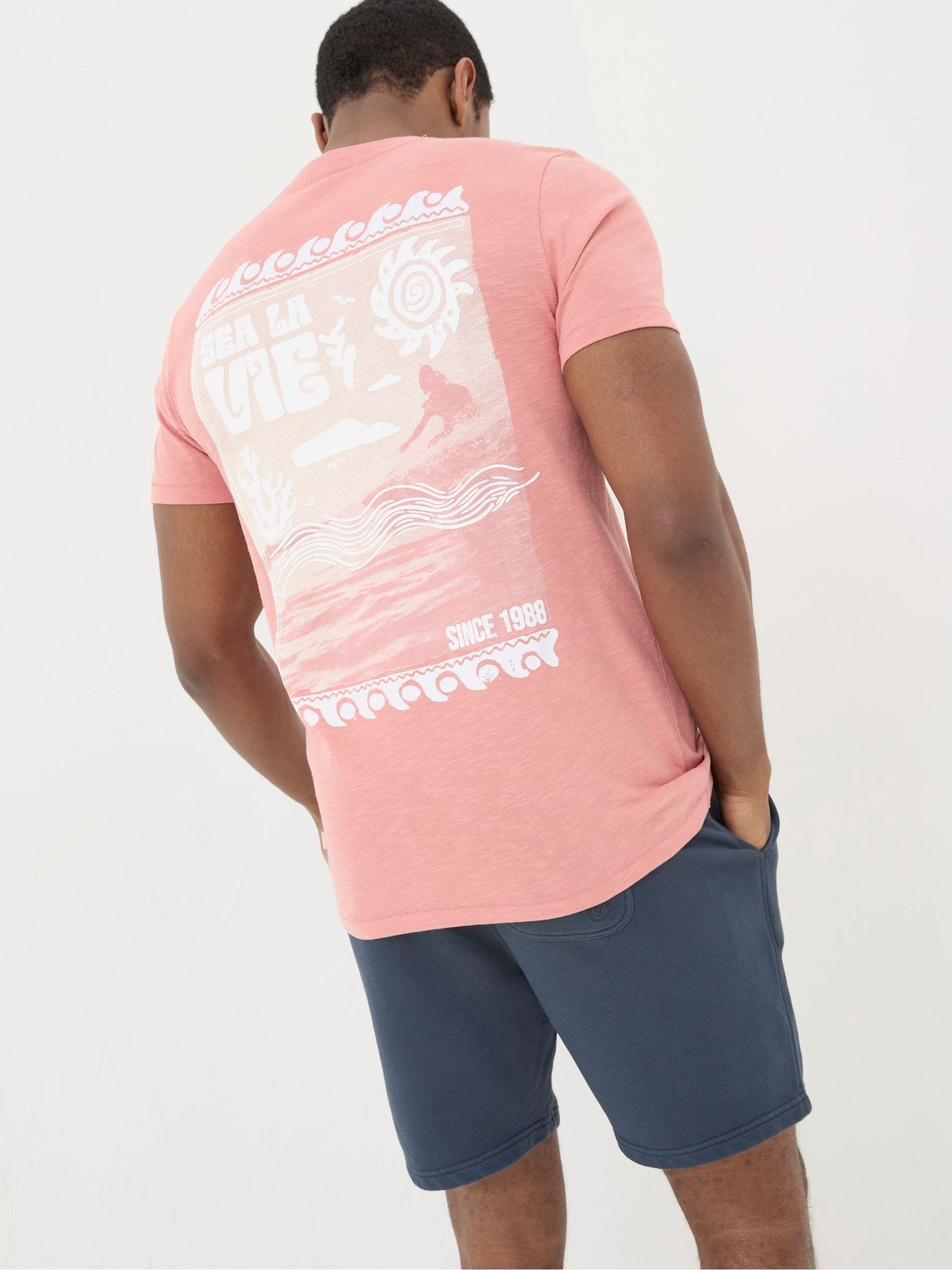 Orange Sea La Vie T-Shirt - Image 2 of 7
