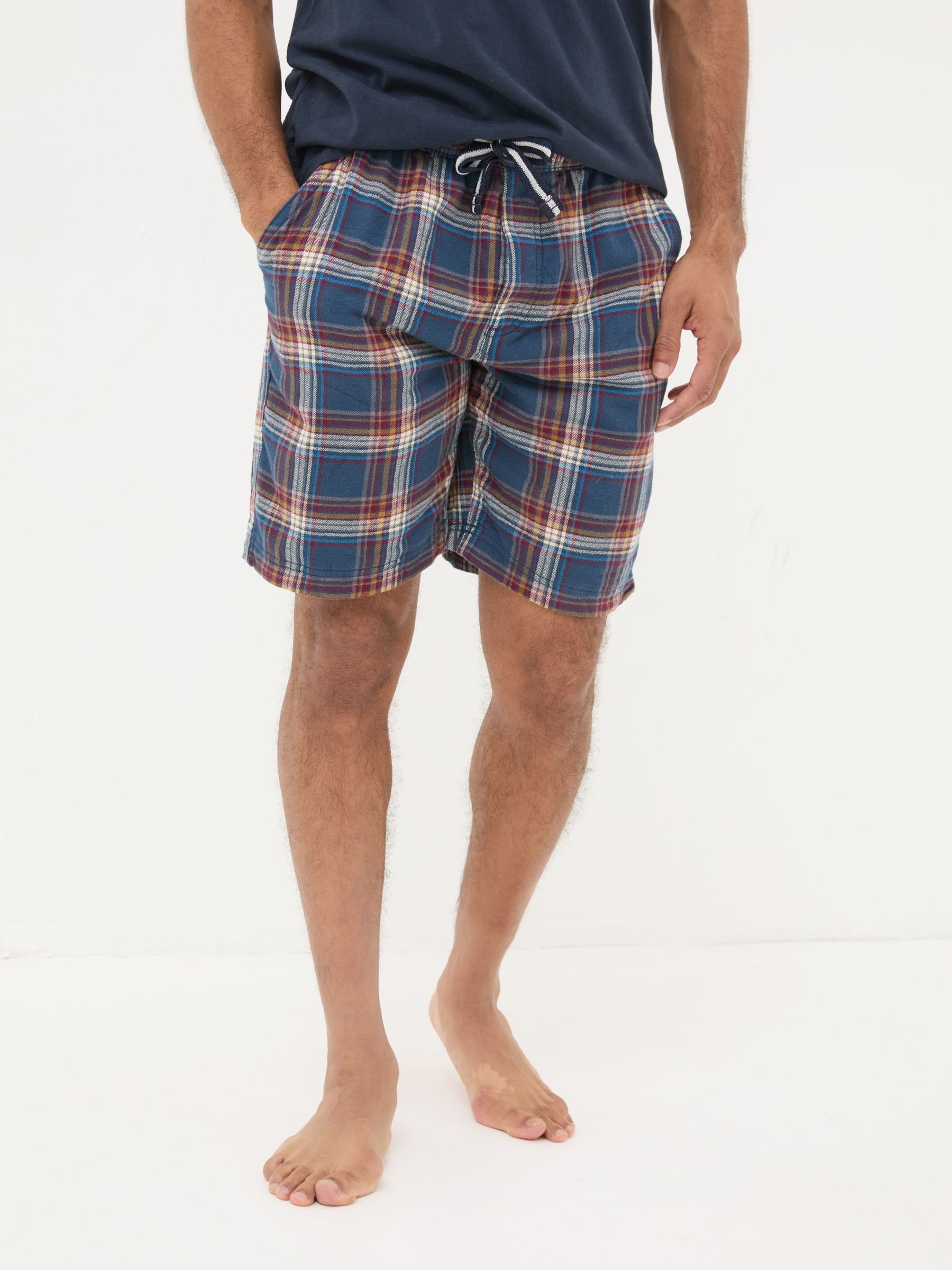 Chepstow Navy Pyjama Bottoms - Image 1 of 5 Chepstow Navy Pyjama Bottoms - Image 1 of 5