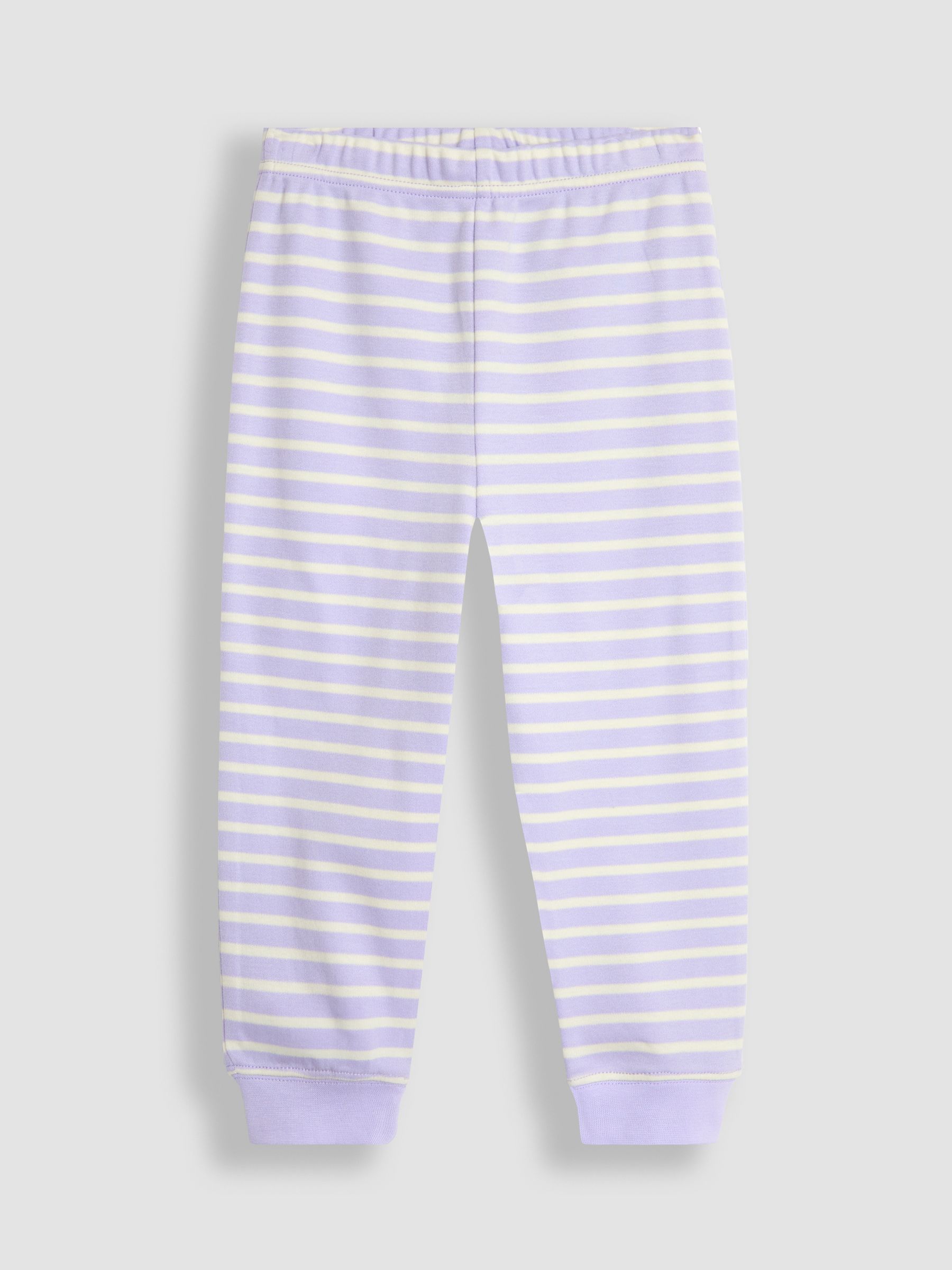 Lilac 2-Pack Unicorn Jersey Pyjamas - Image 4 of 9