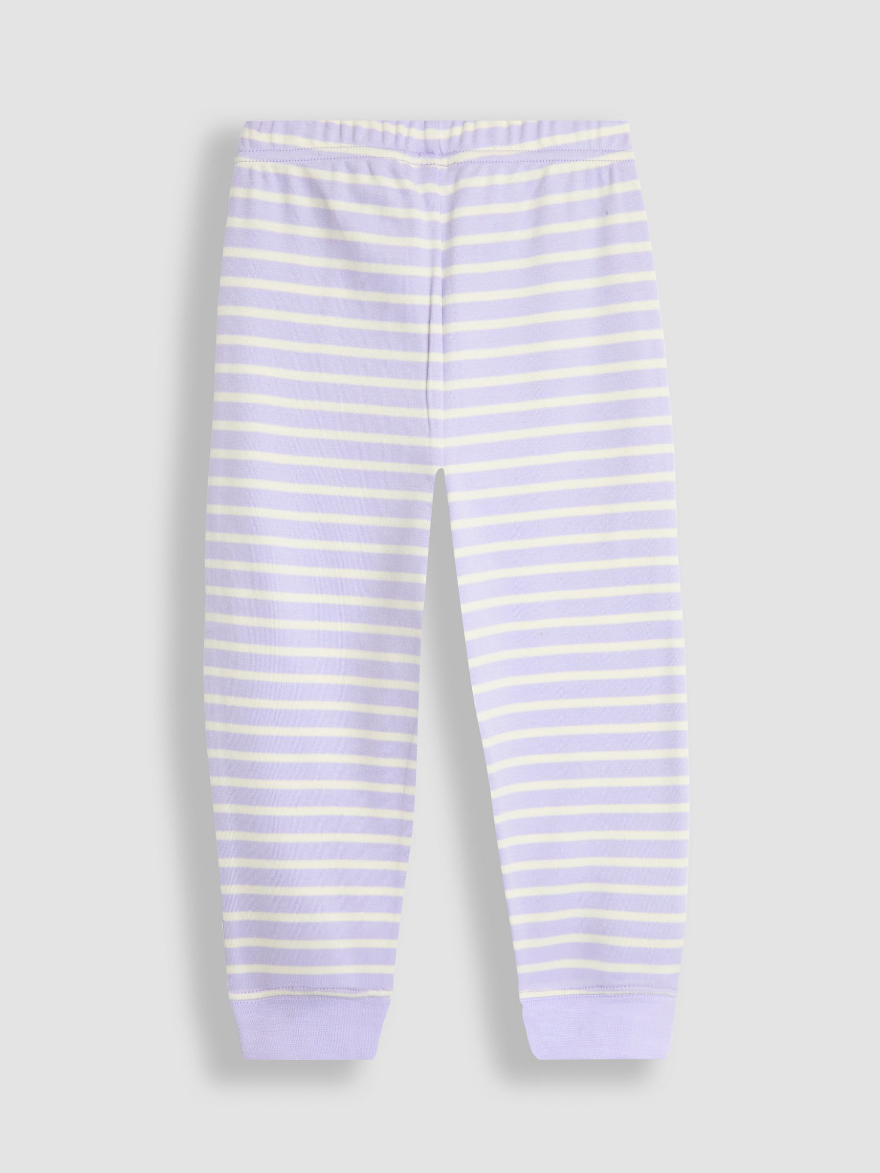 Lilac 2-Pack Unicorn Jersey Pyjamas - Image 5 of 9