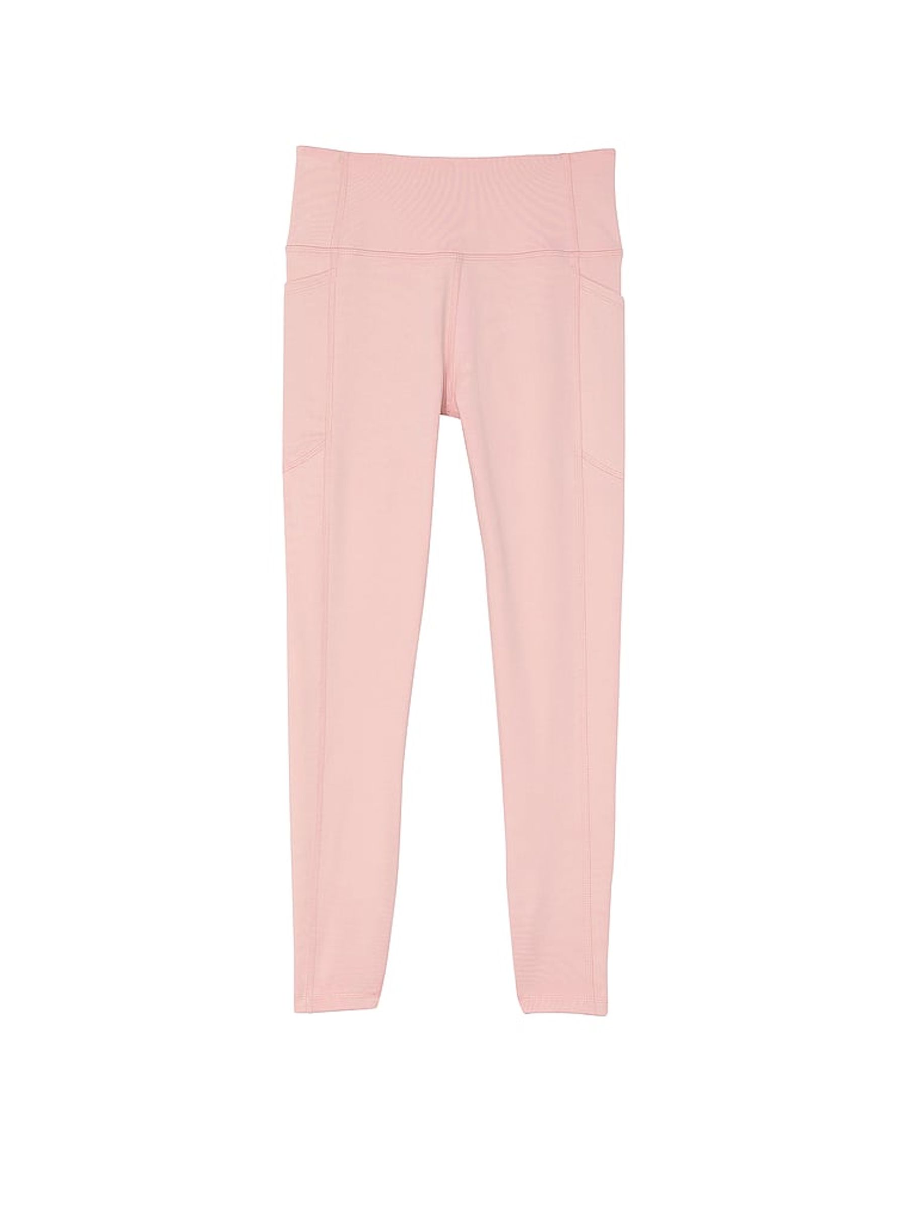 Chalk Rose Pink 7/8 Length Essential Pocket Leggings - Image 3 of 4