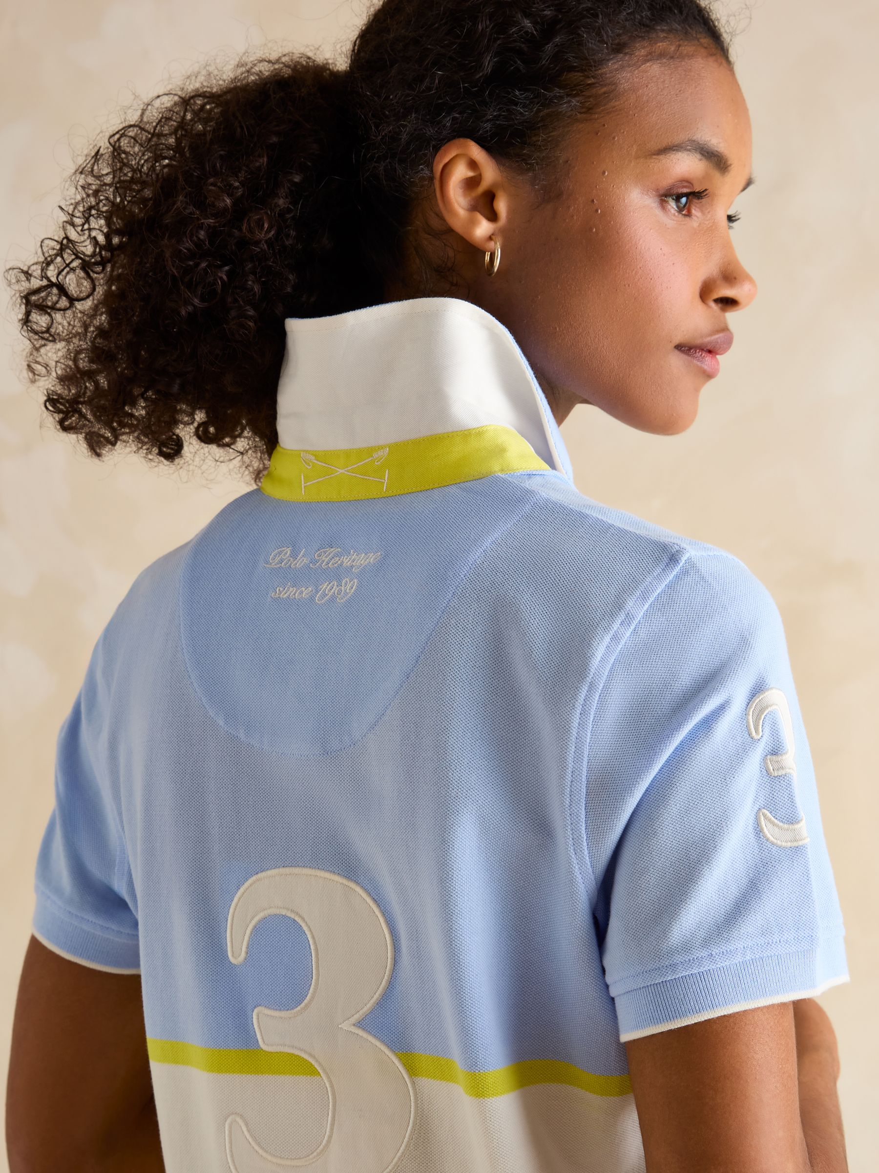 Beaufort Blue Polo Shirt - Image 5 of 5
