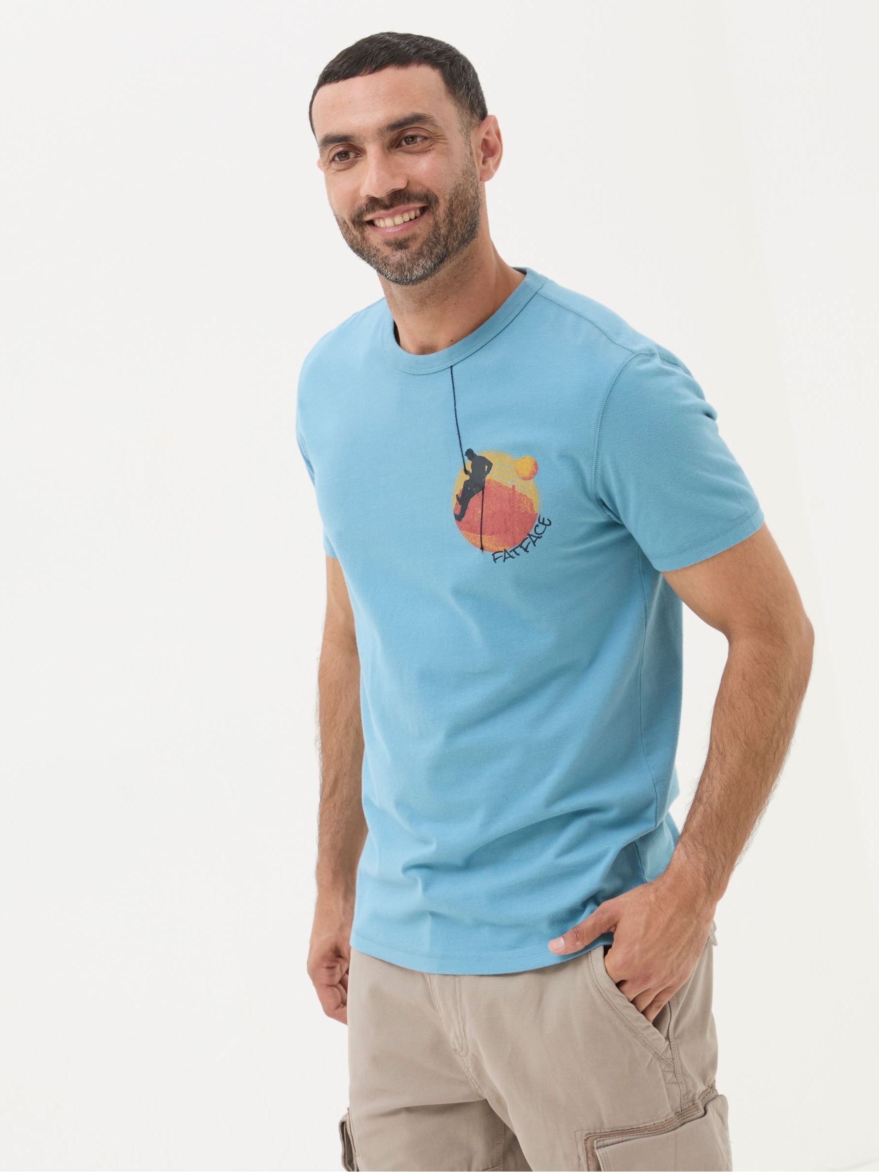 Climber Blue T-Shirt - Image 1 of 6