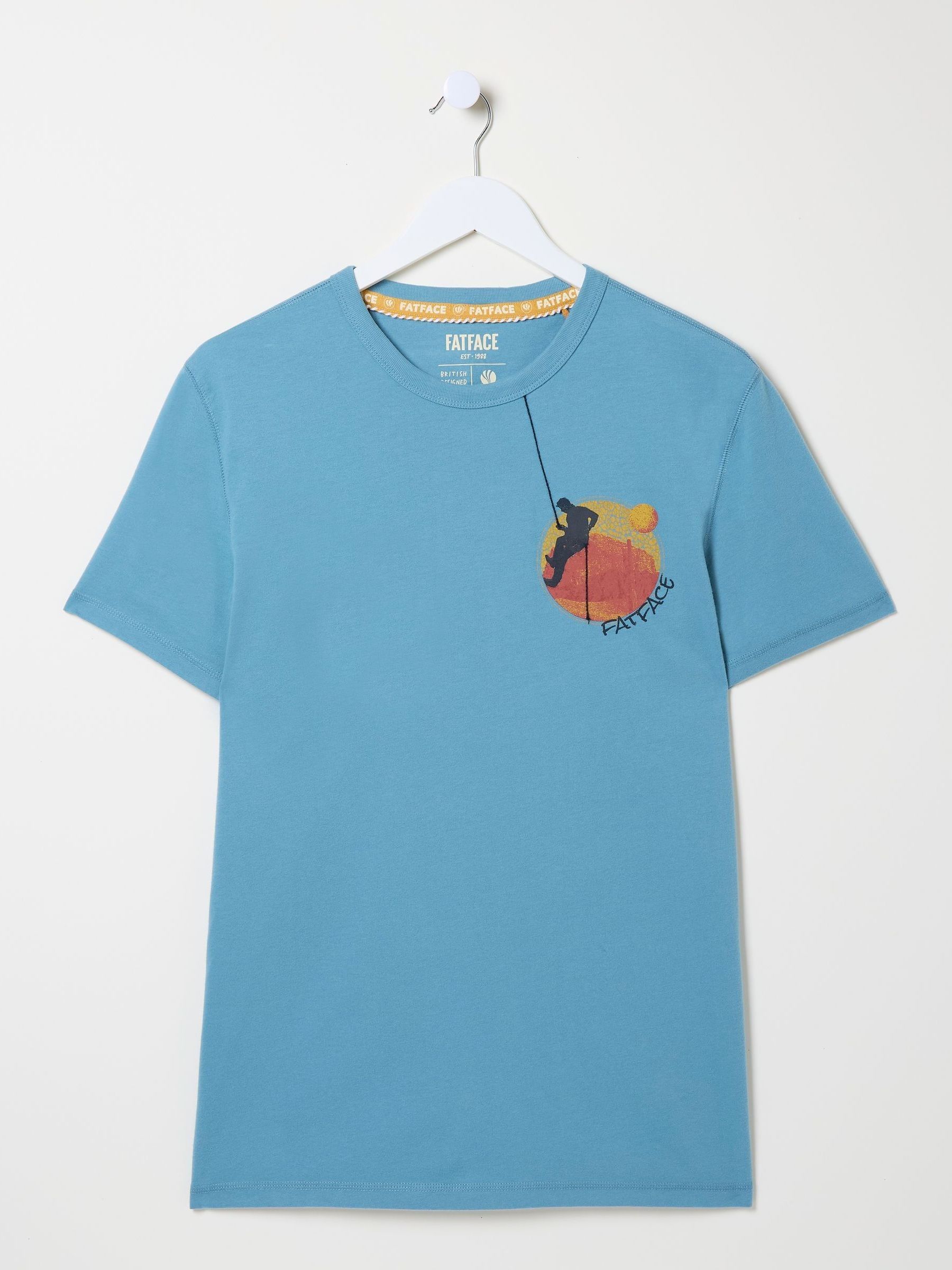 Climber Blue T-Shirt - Image 6 of 6
