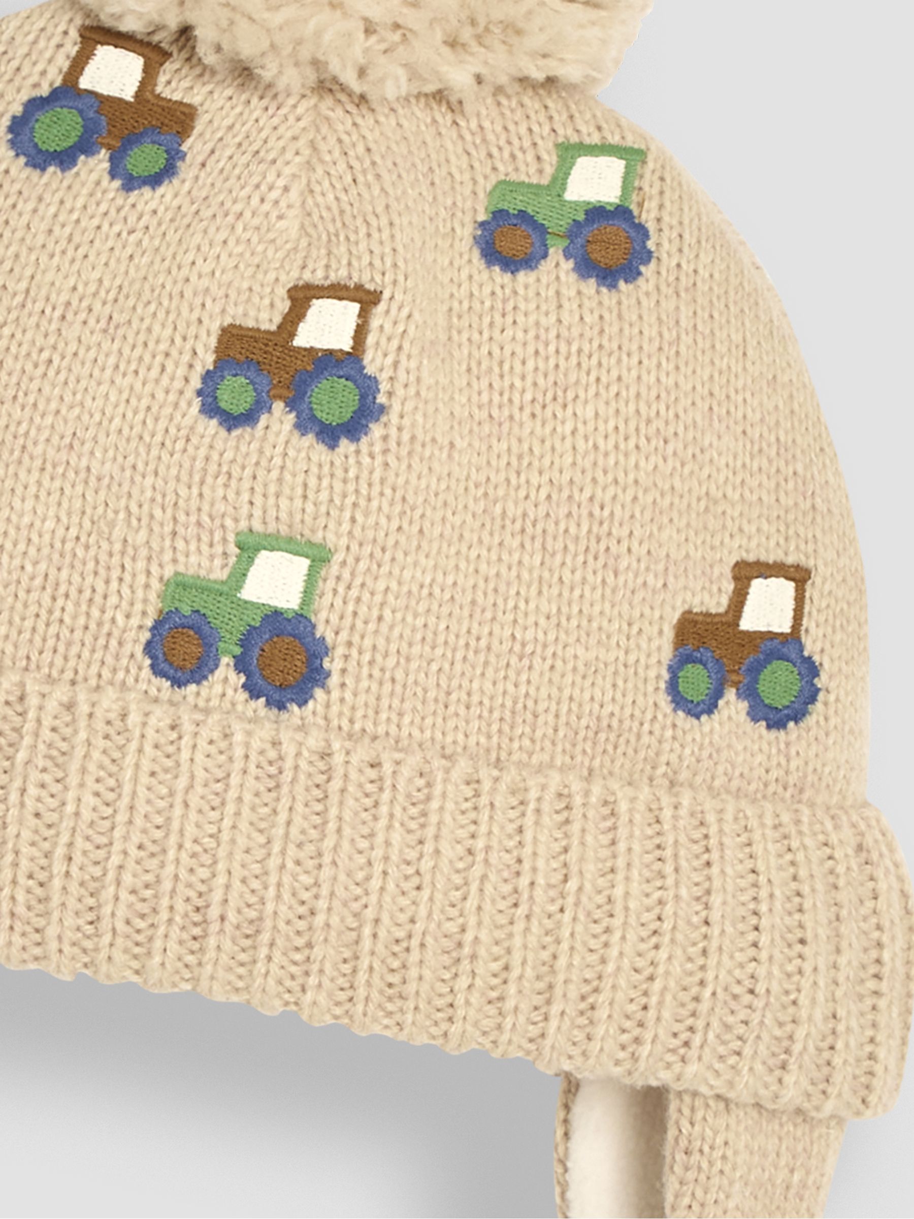 Natural Embroidered Hat - Image 3 of 3