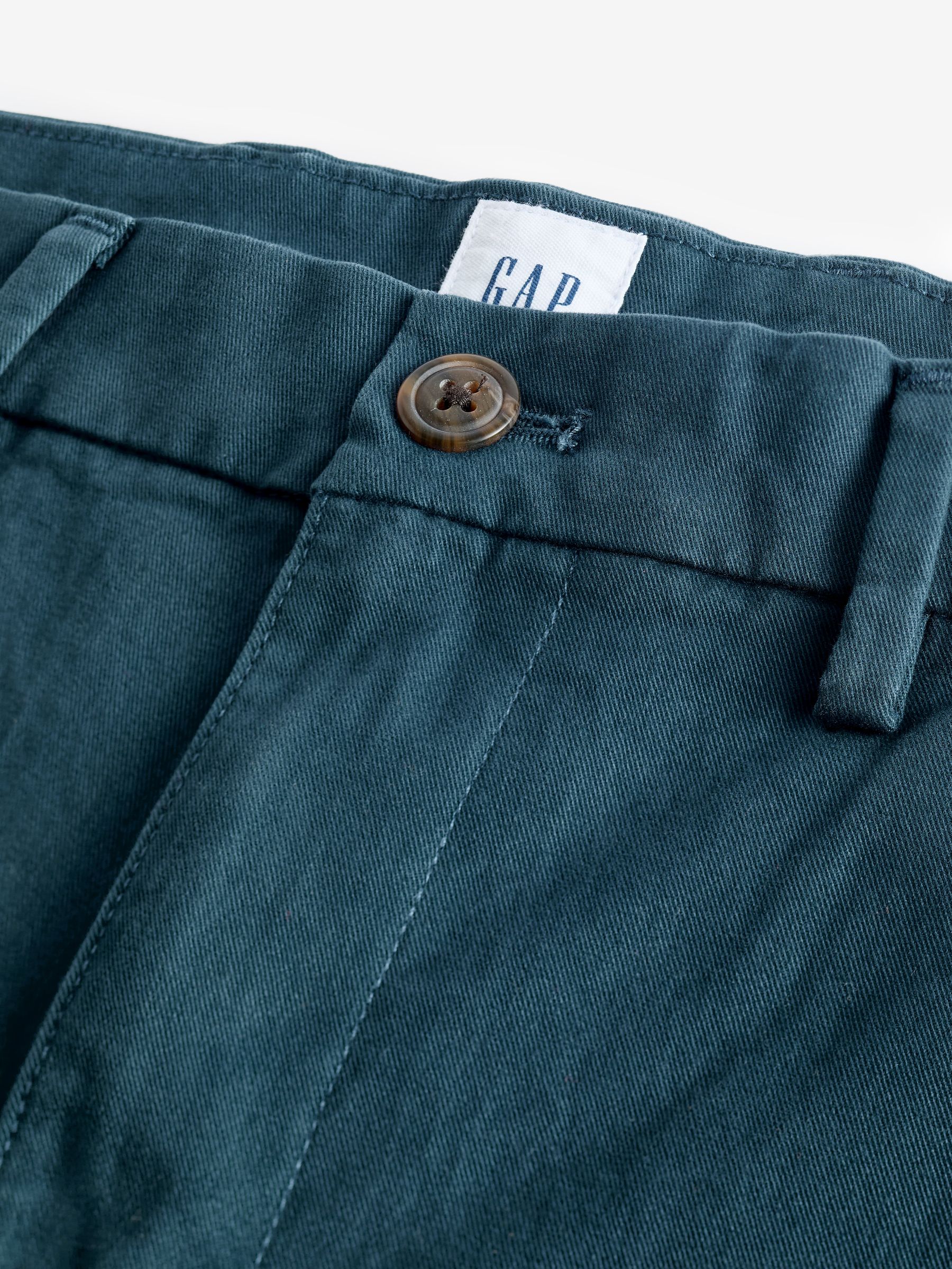 Blue Slim Fit Stretch Essential Chino Trousers - Image 5 of 6