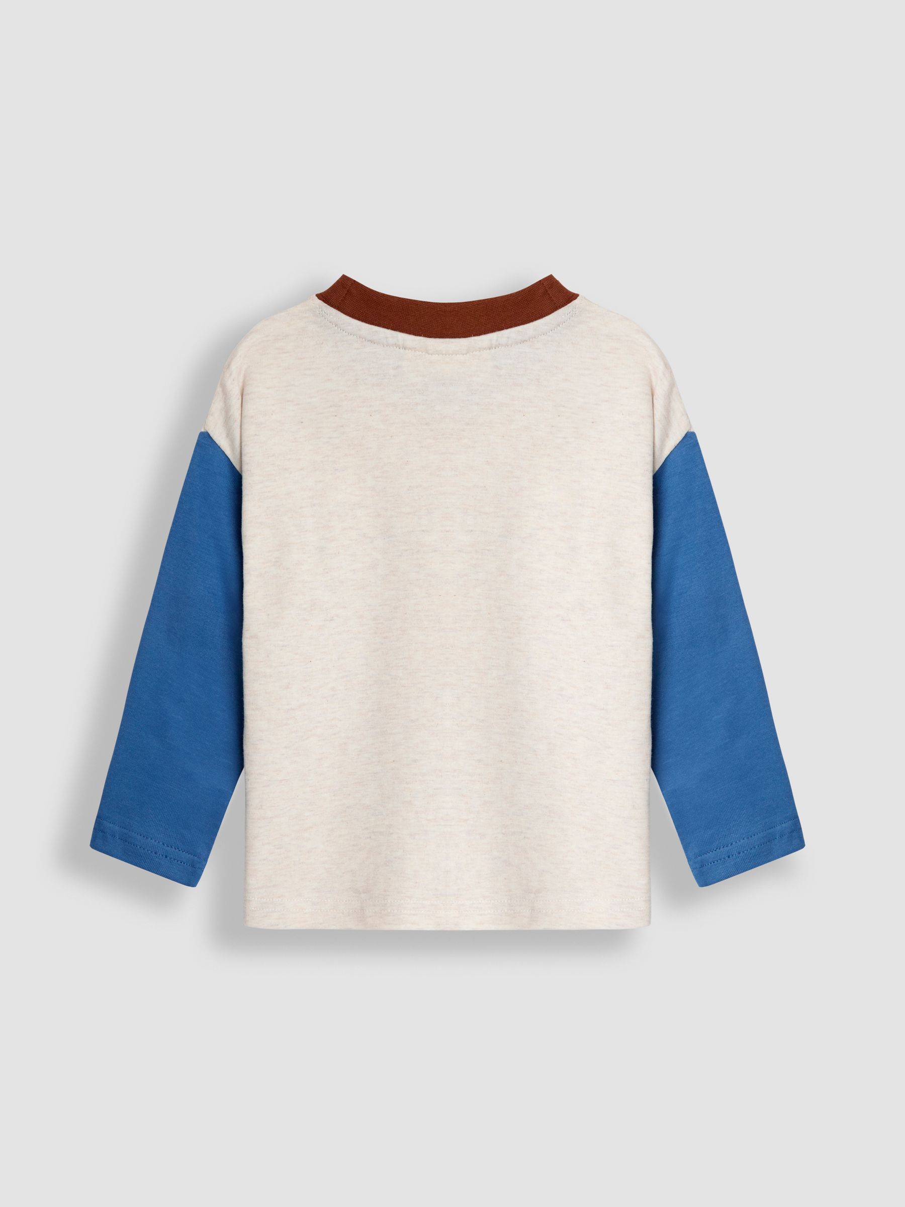 Natural Lion Colour Block Printed Top - Image 2 of 3