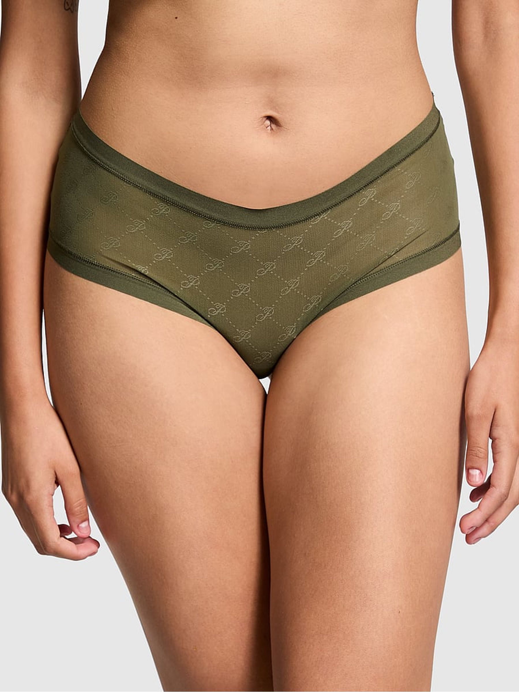 Olive Green Cheeky No Show Knickers - Image 1 of 3