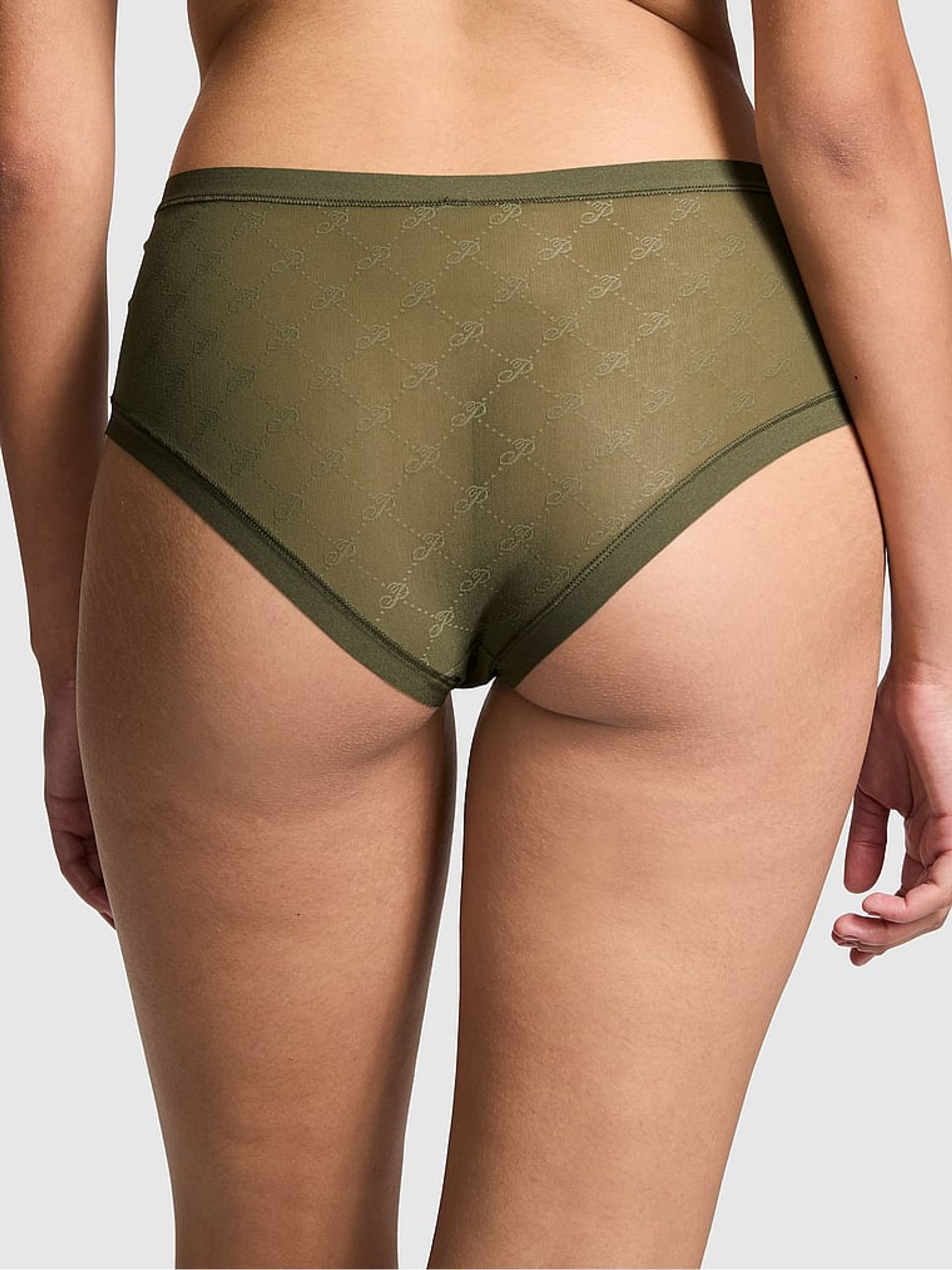 Olive Green Cheeky No Show Knickers - Image 2 of 3