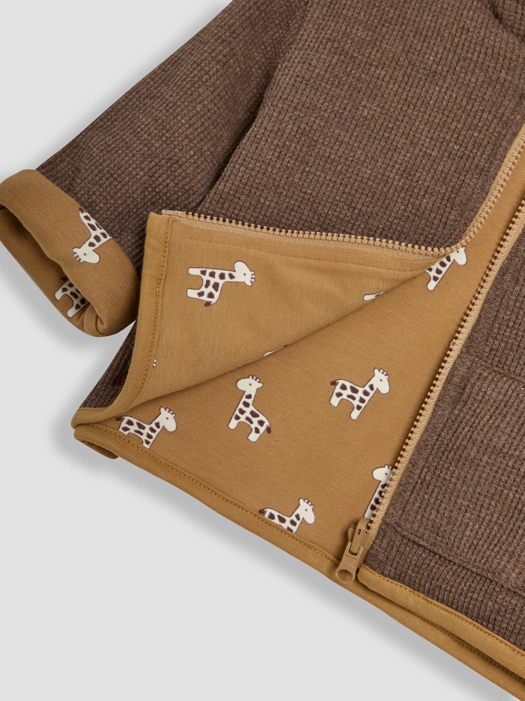 Brown Baby Giraffe Hooded Set 3 Piece - Image 10 of 10