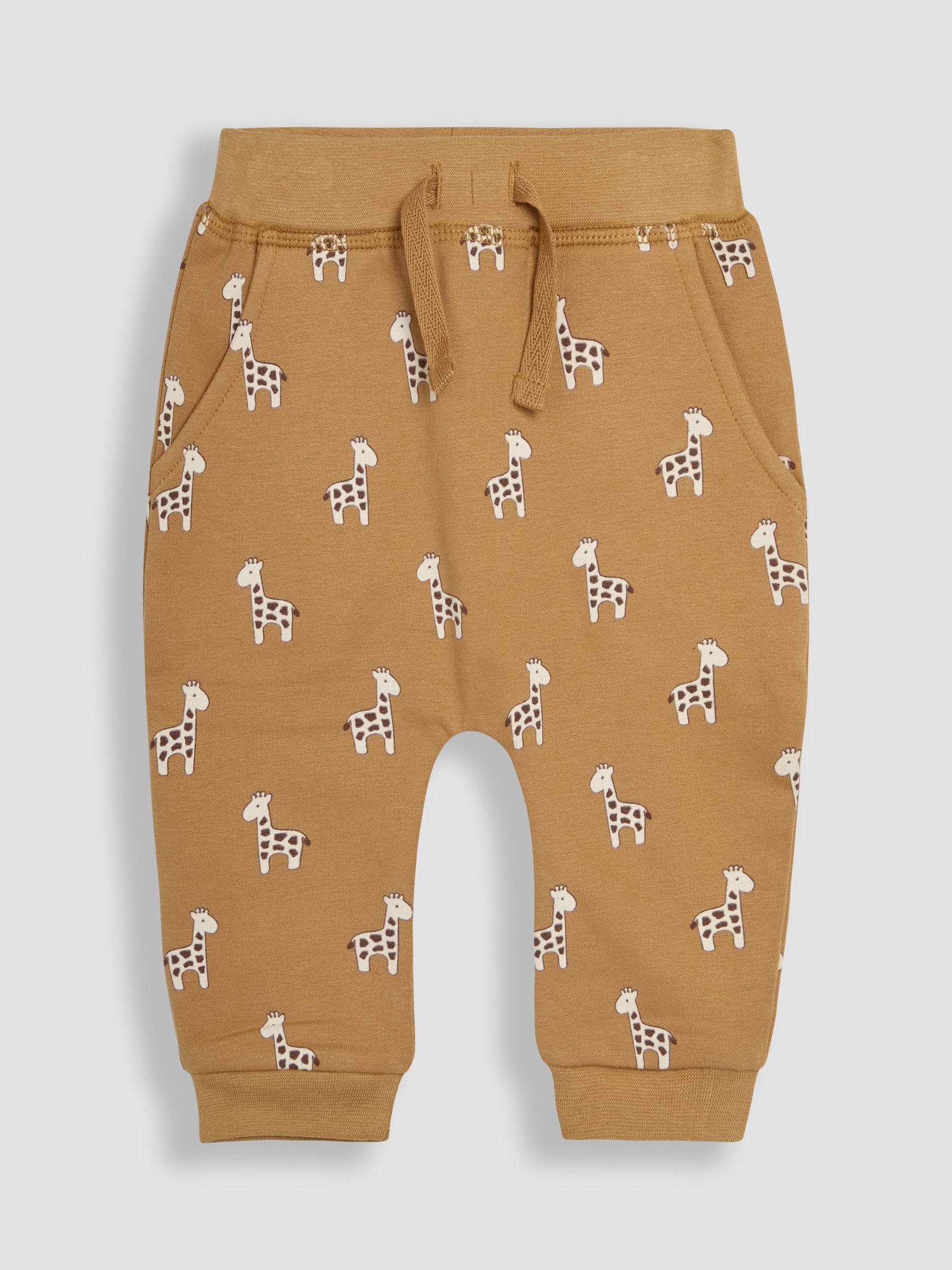 Brown Baby Giraffe Hooded Set 3 Piece - Image 4 of 10