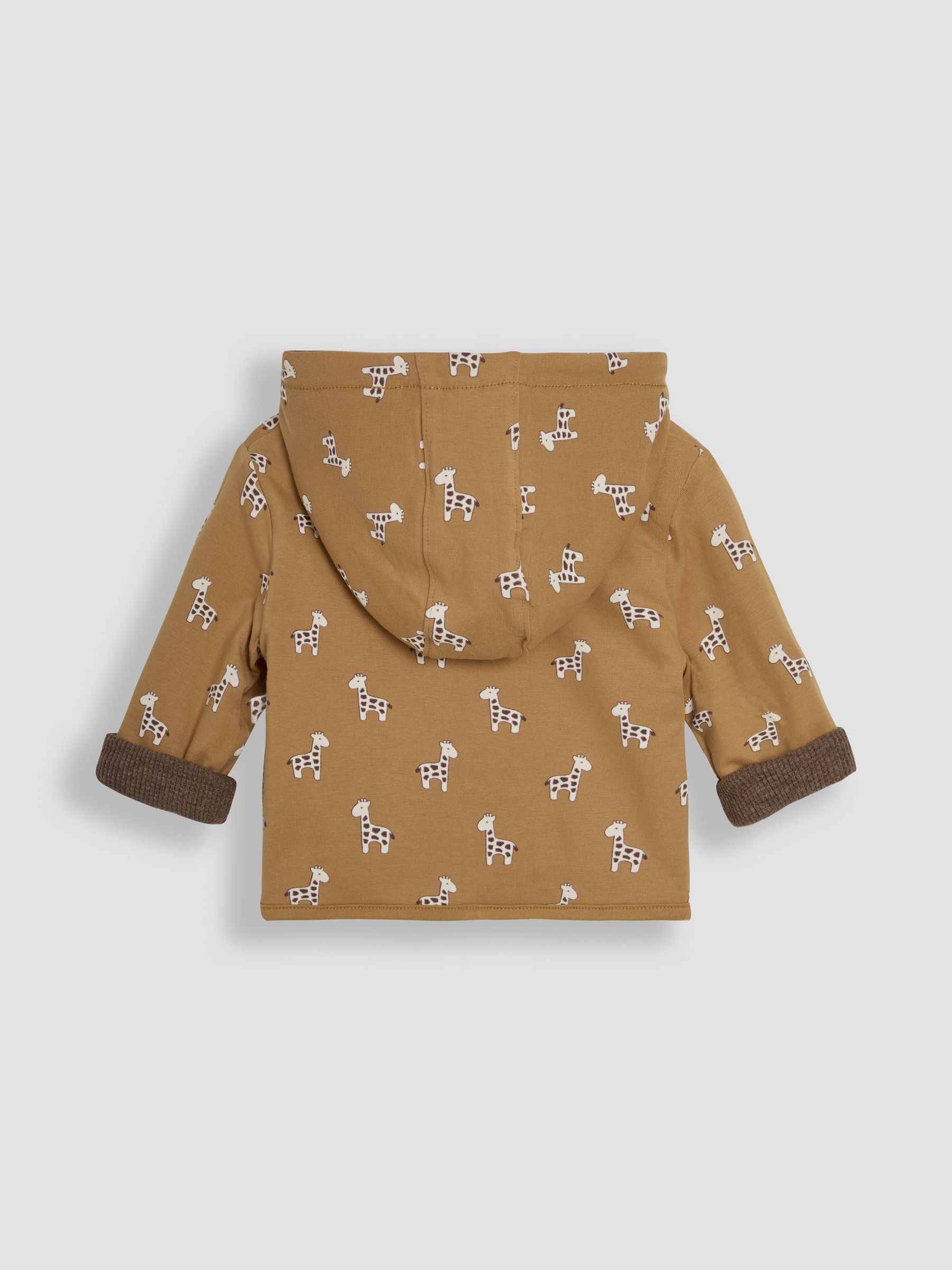 Brown Baby Giraffe Hooded Set 3 Piece - Image 9 of 10