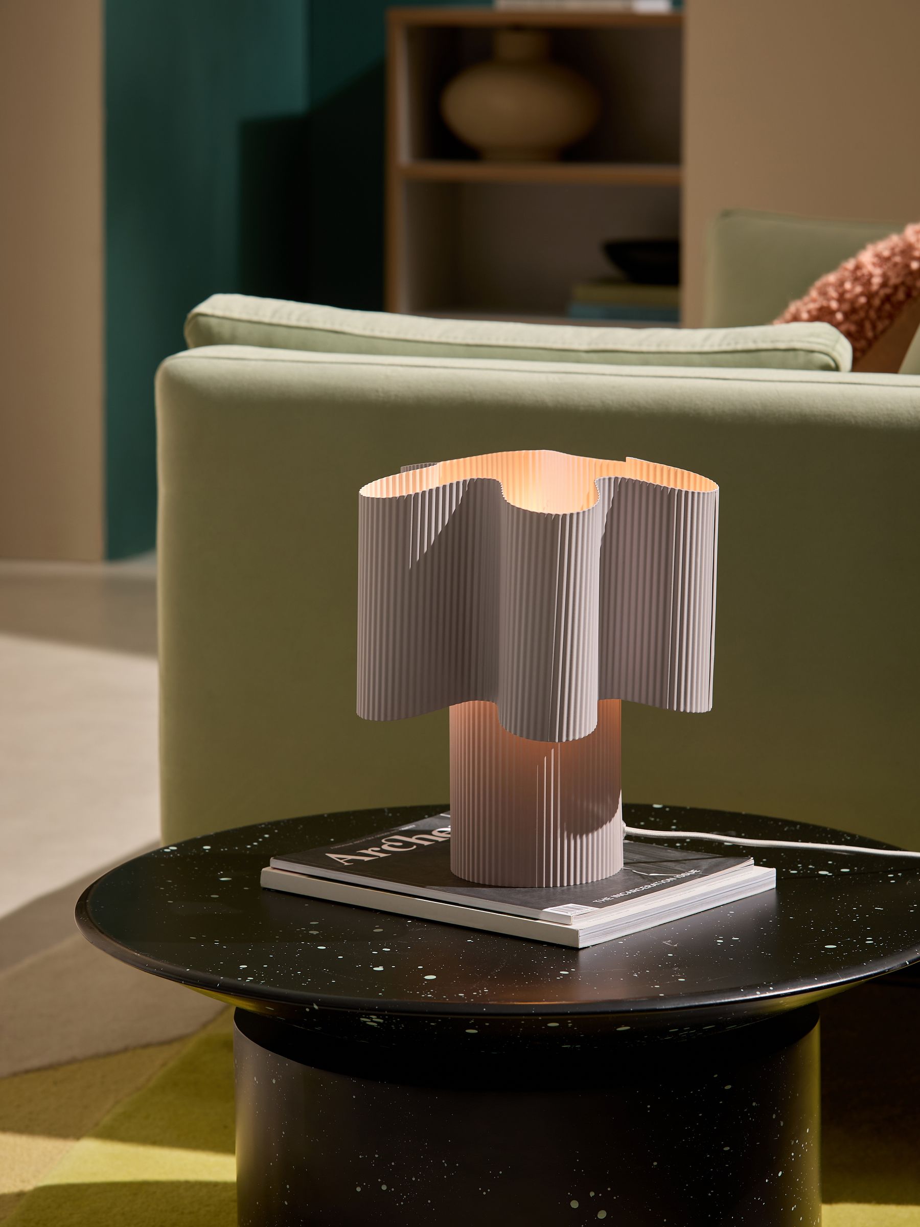 Sydney Table Lamp in Lilac Purple - Image 1 of 5