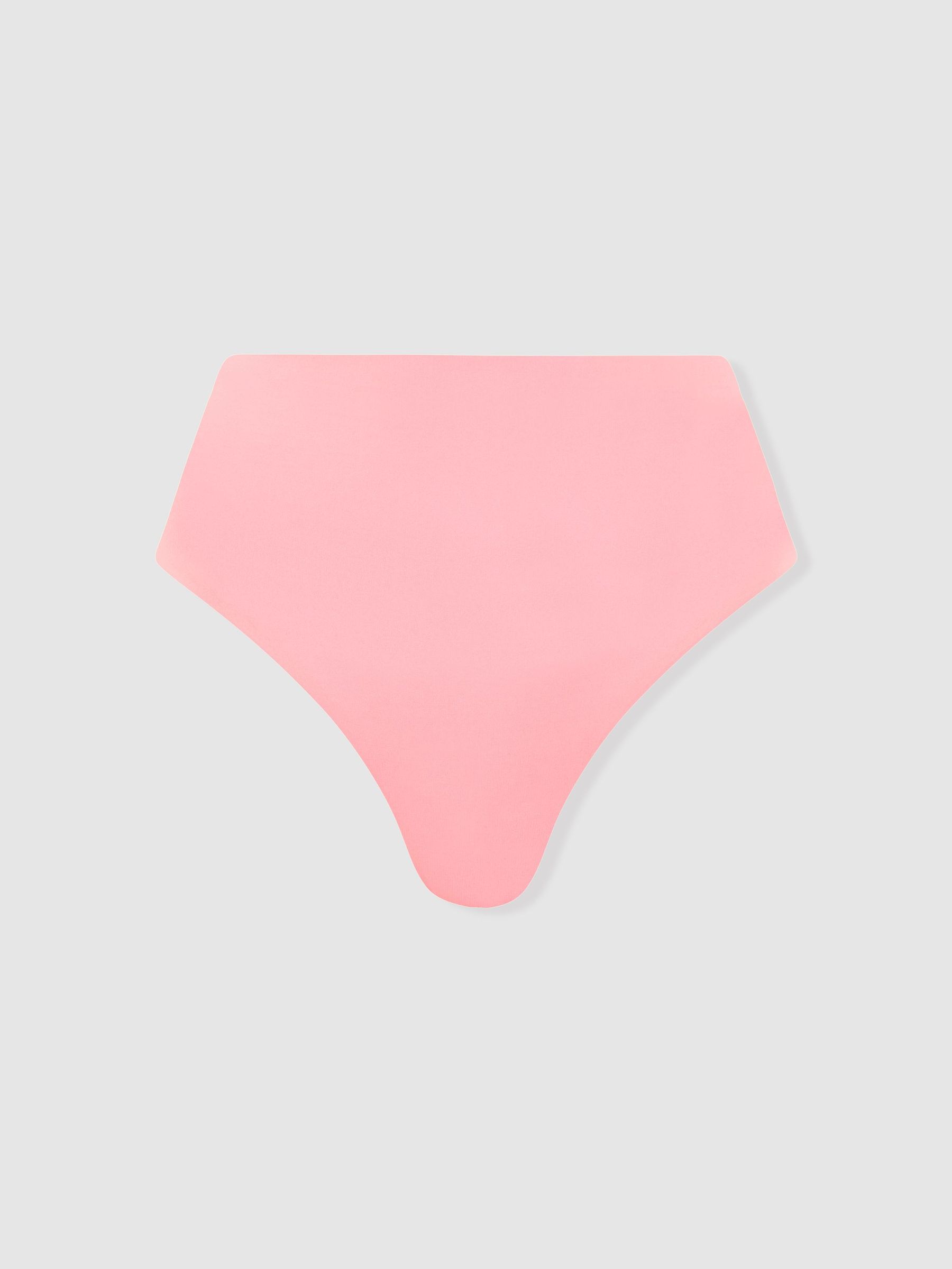 Bondi Born High Rise Bikini Bottoms in Pink - Image 3 of 4