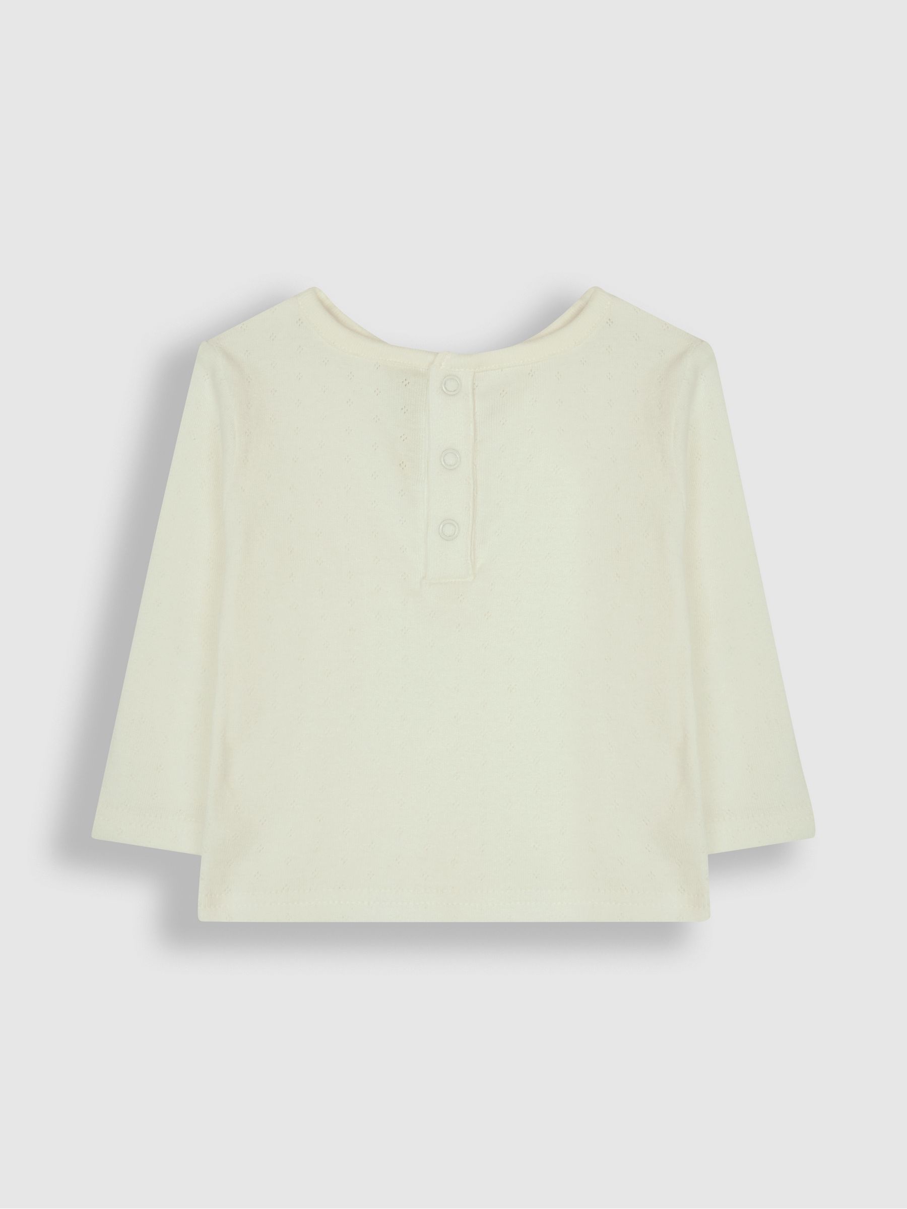 Green Toadstool Embroidered Velour Dungarees and Top Set - Image 6 of 6