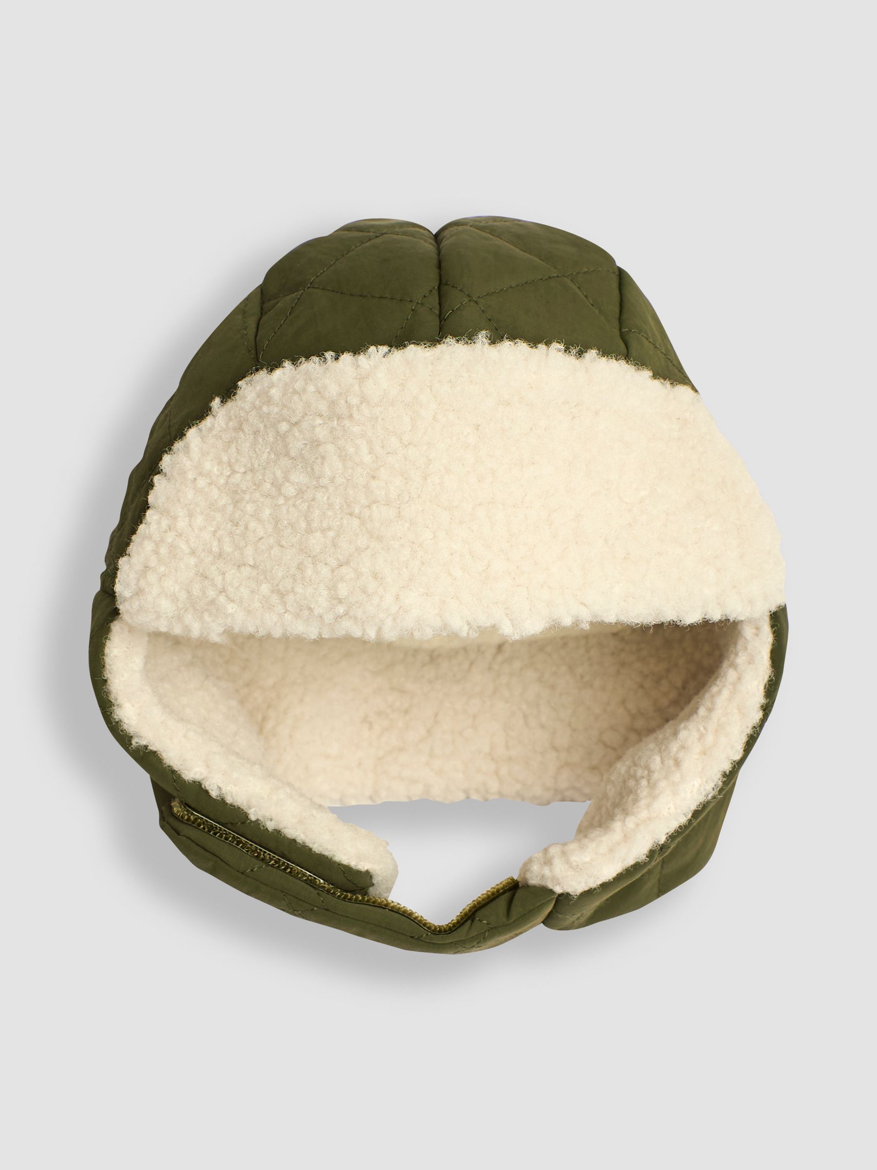 Khaki Green Cosy Cord Hat - Image 1 of 3